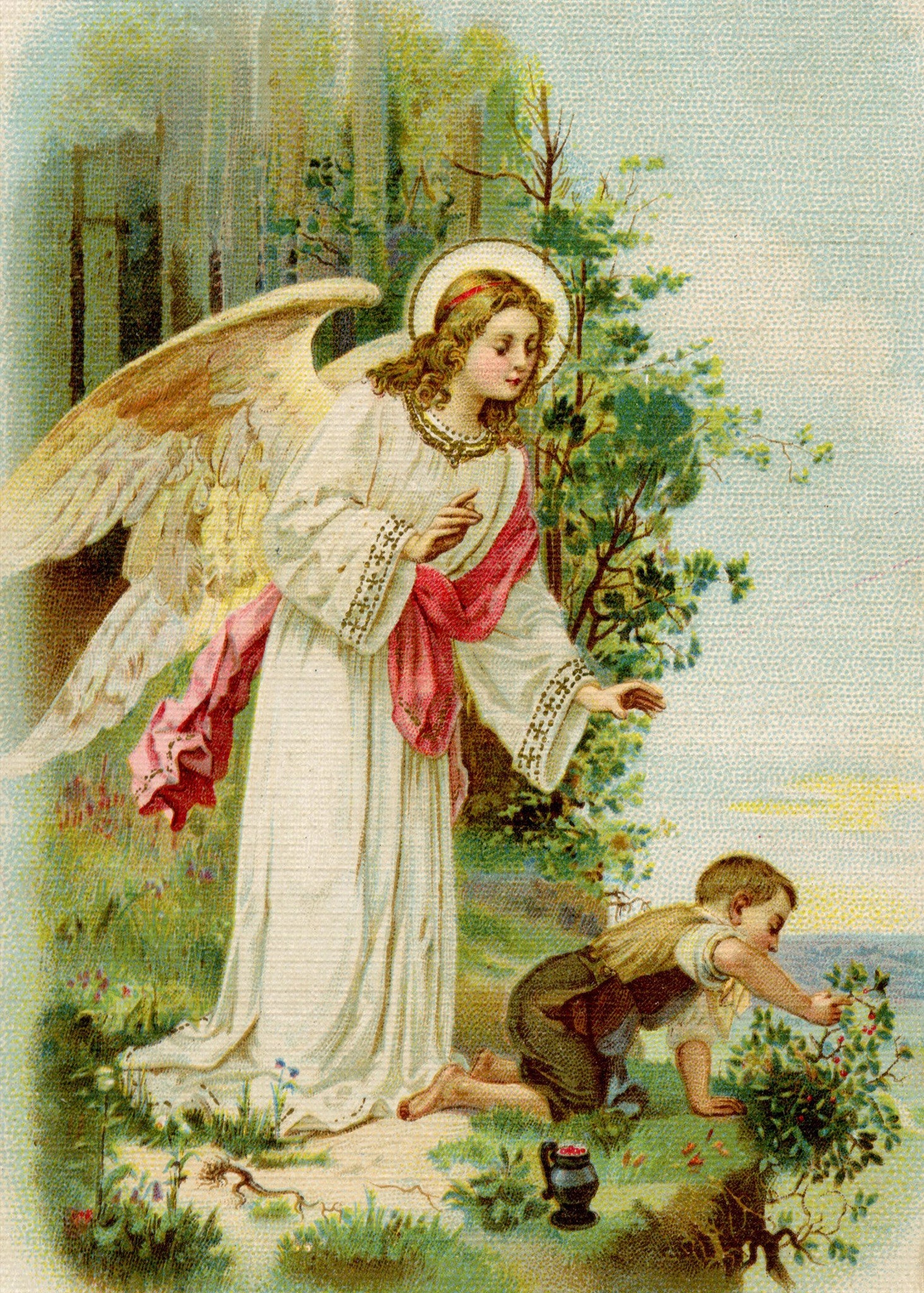 Guardian Angel Print 5X7 - Image 2