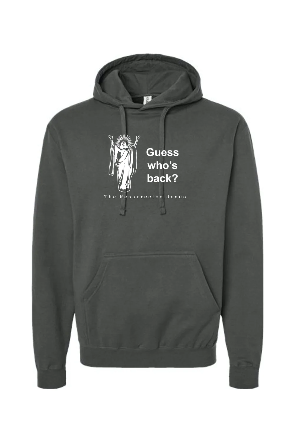 Guess Who's Back- Resurrection Jesus Hoodie Sweatshirt - Image 3