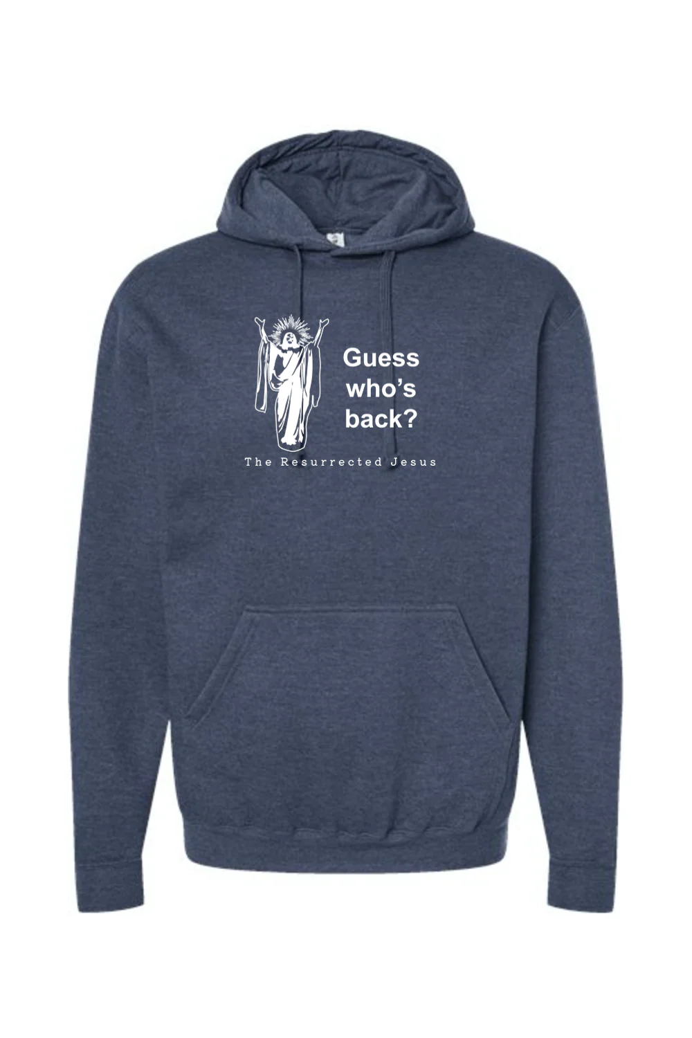 Guess Who's Back- Resurrection Jesus Hoodie Sweatshirt - Image 5