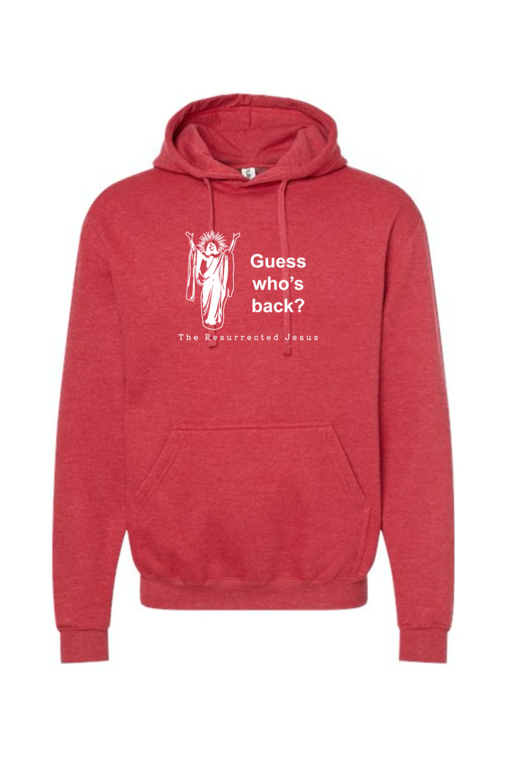 Guess Who's Back- Resurrection Jesus Hoodie Sweatshirt - Image 8
