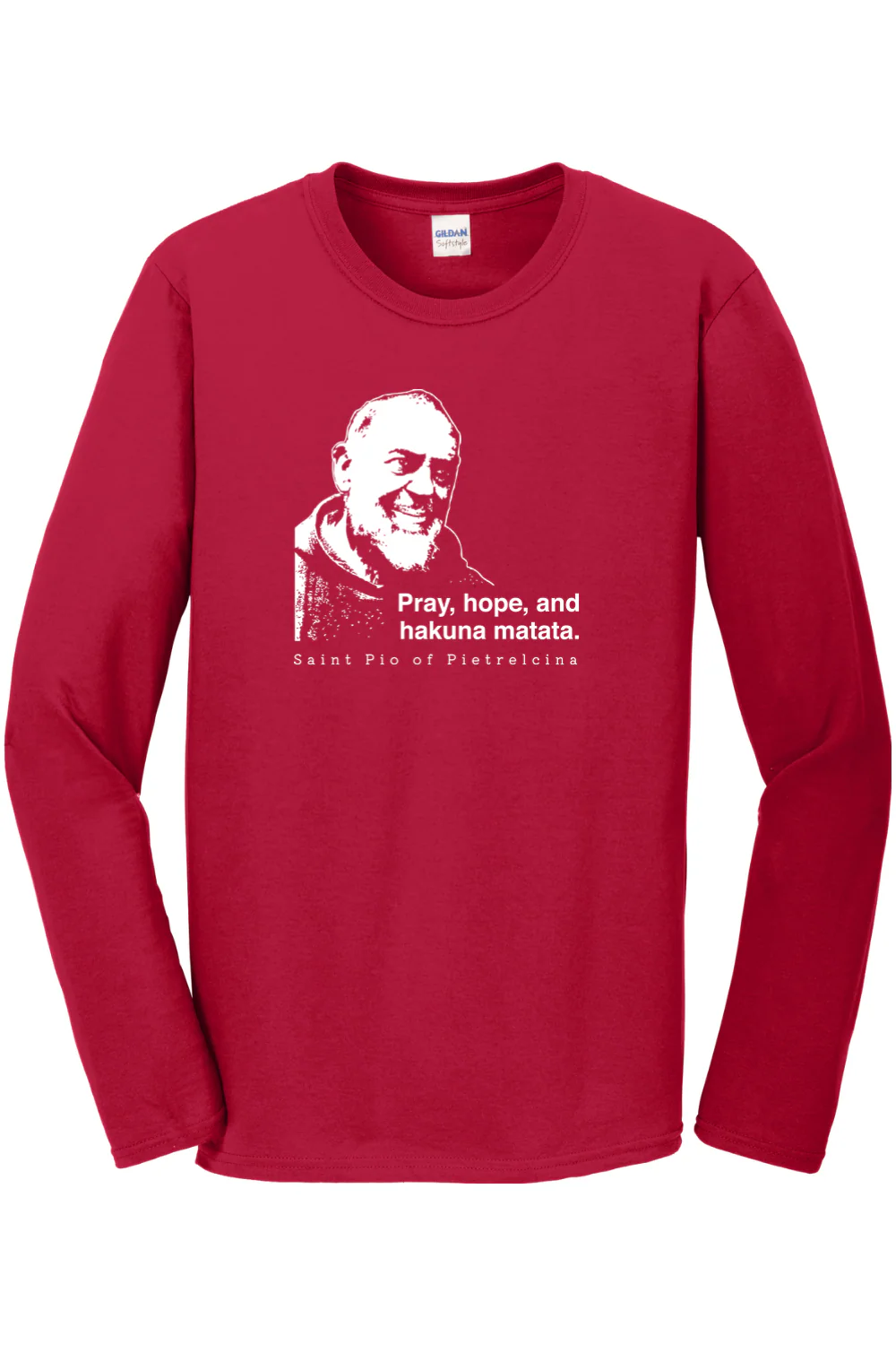 Hakuna Matata - St Padre Pio Long Sleeve - Image 2