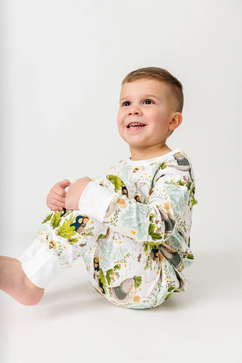 He Is Risen PJ Long Sleeve Set Cotton - Image 3