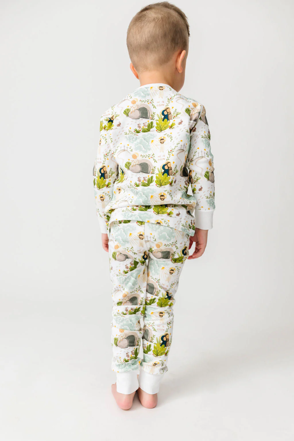 He Is Risen PJ Long Sleeve Set Cotton - Image 6