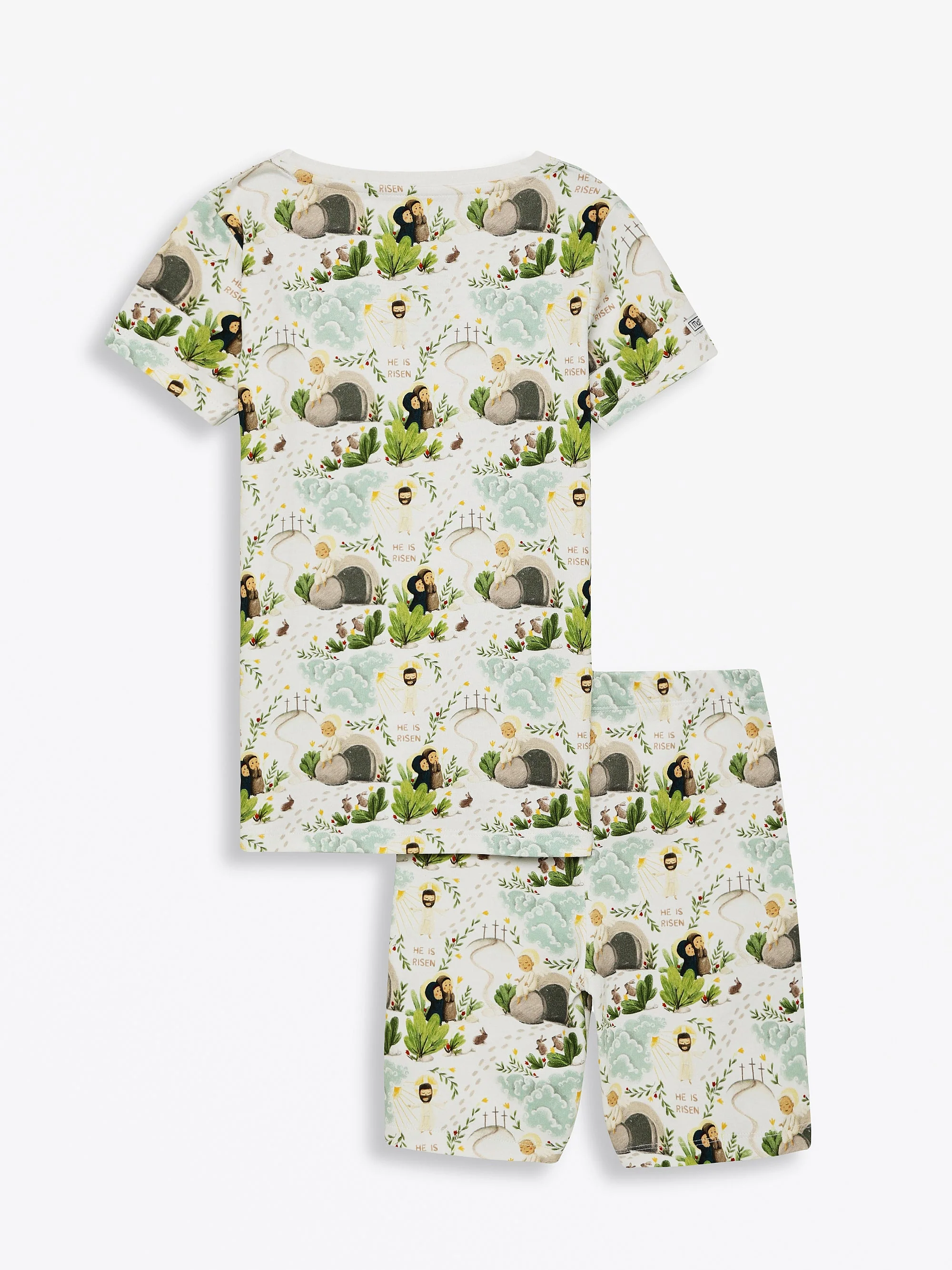 He Is Risen PJ Shorts Set Cotton - Image 4