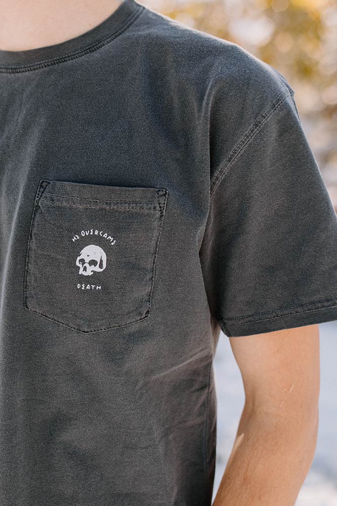 He Overcame Death Tee - Image 6