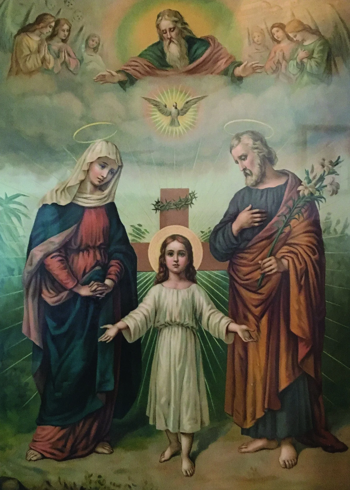 Holy Family 2 Print 5X7 - Image 2