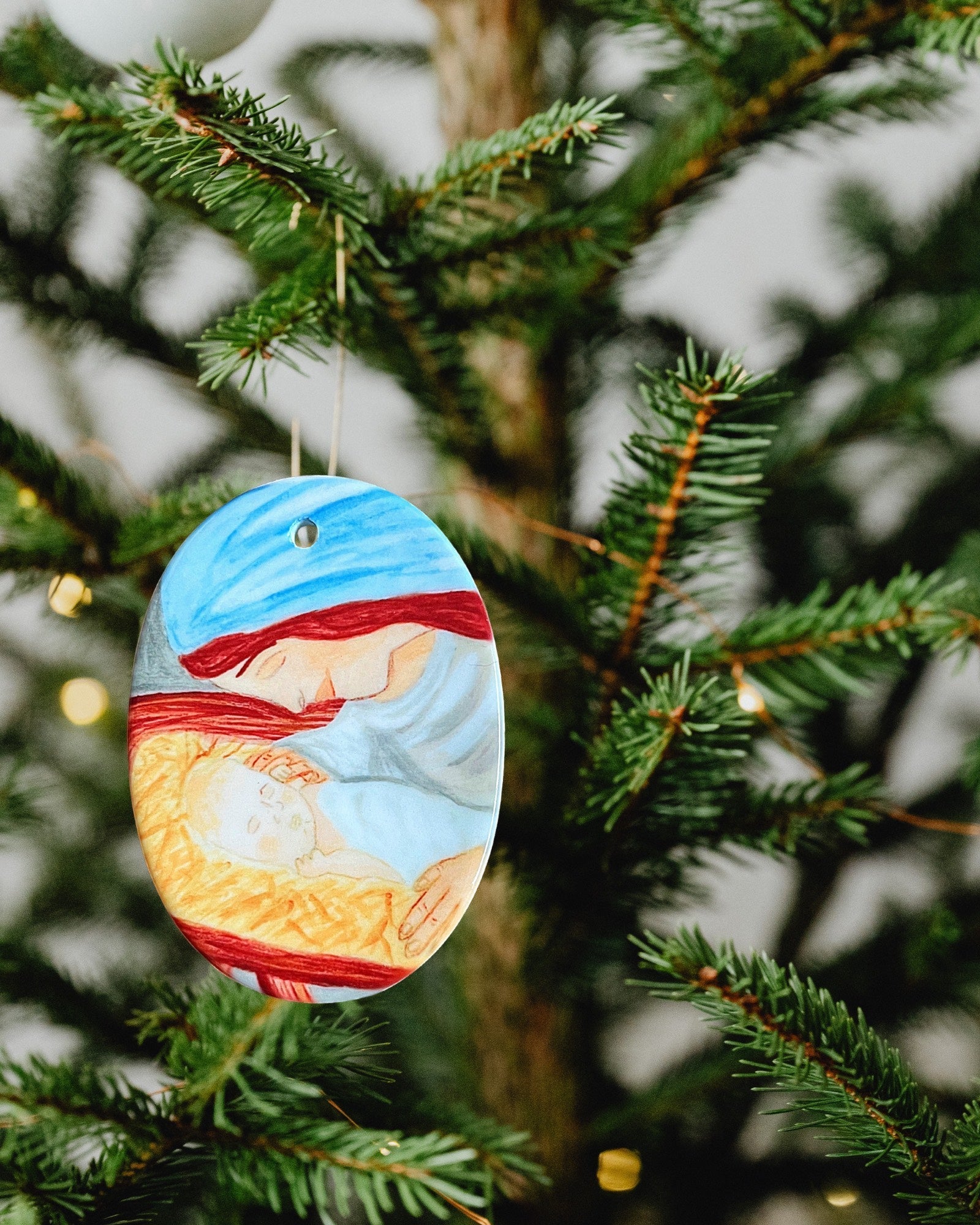 Holy Family Ceramic Ornaments - Image 2