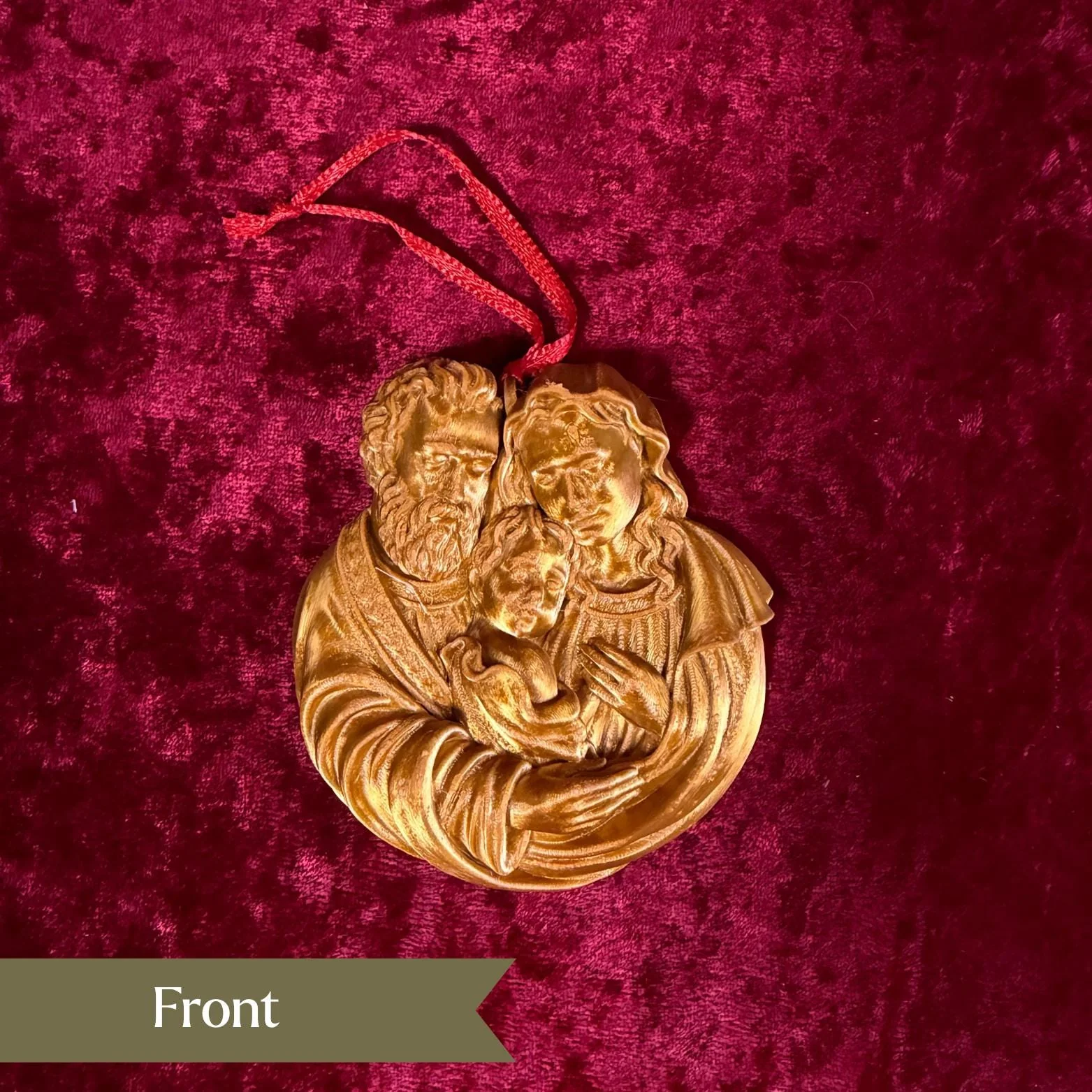 Holy Family Christmas Ornament - Image 7