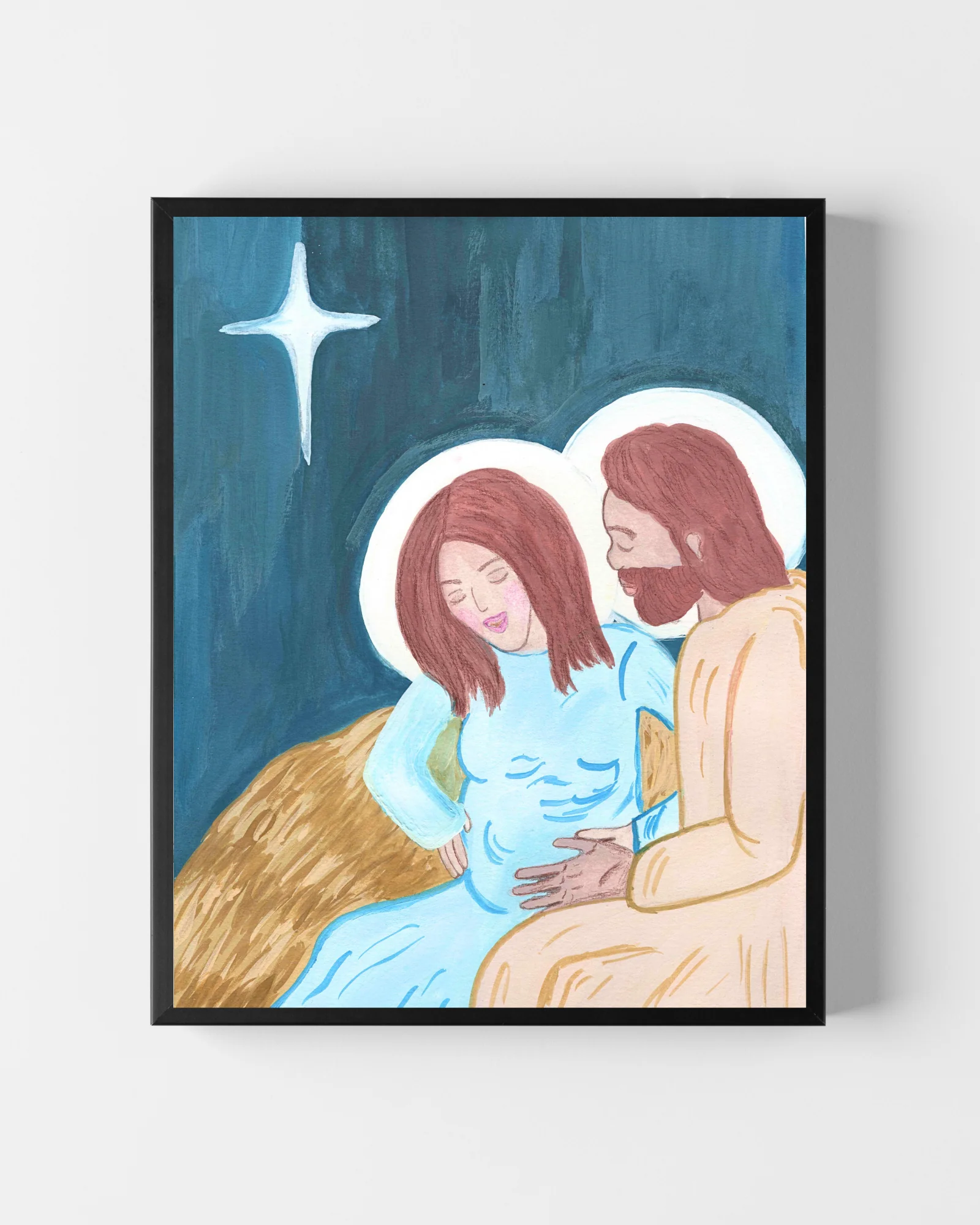 Holy Family Christmas Print - Image 3