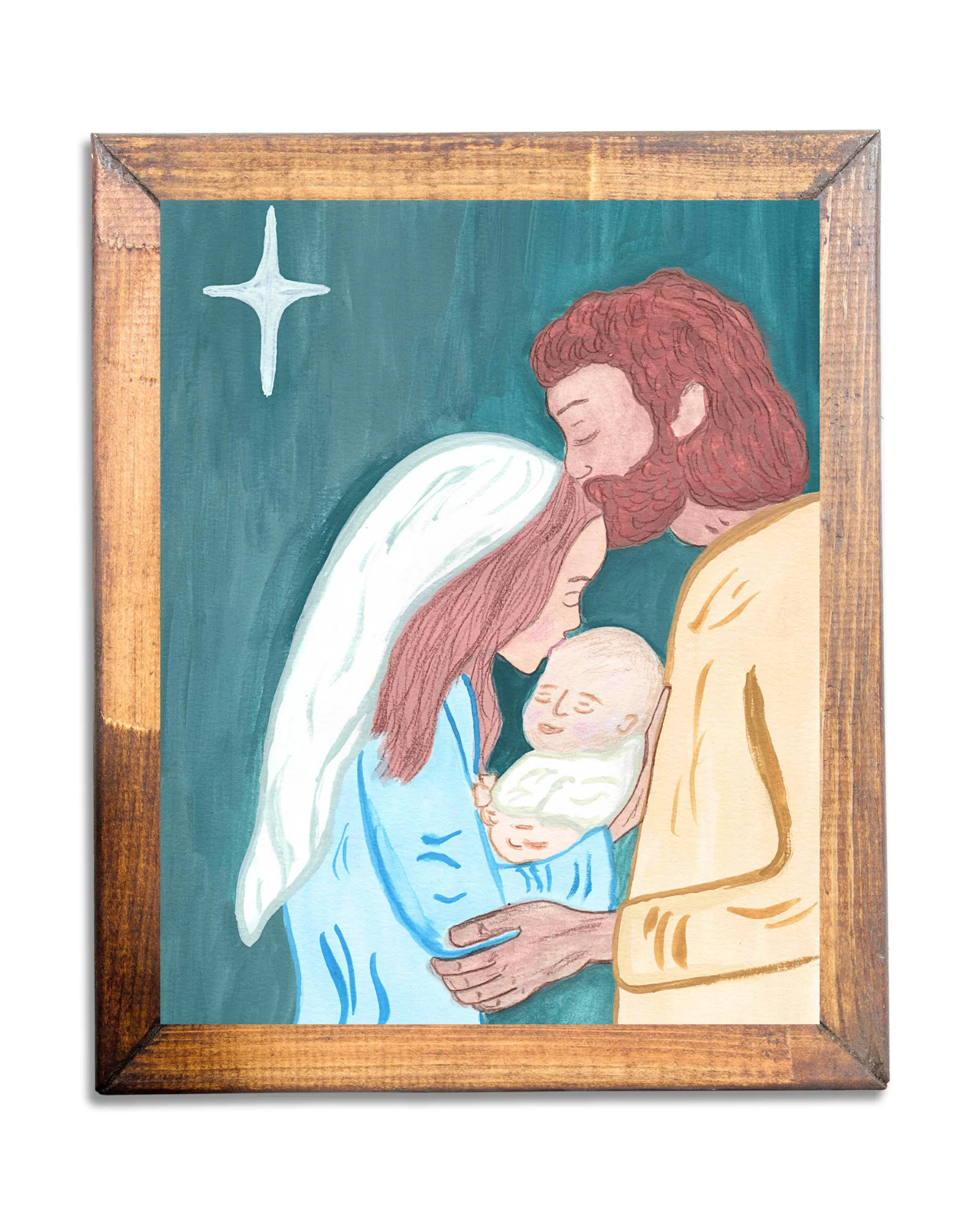 Holy Family Christmas Print - Image 5
