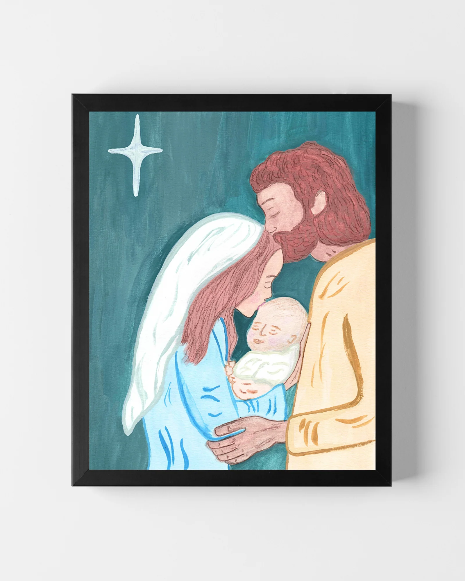 Holy Family Christmas Print - Image 6