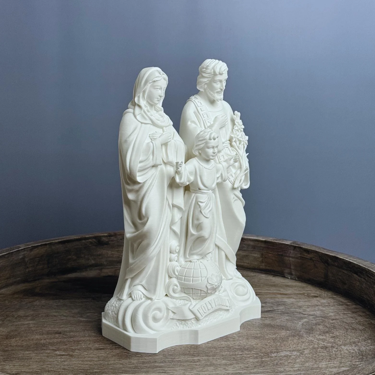 Holy Family Statue Display Stand Alone Statue 3D Printed - Image 6