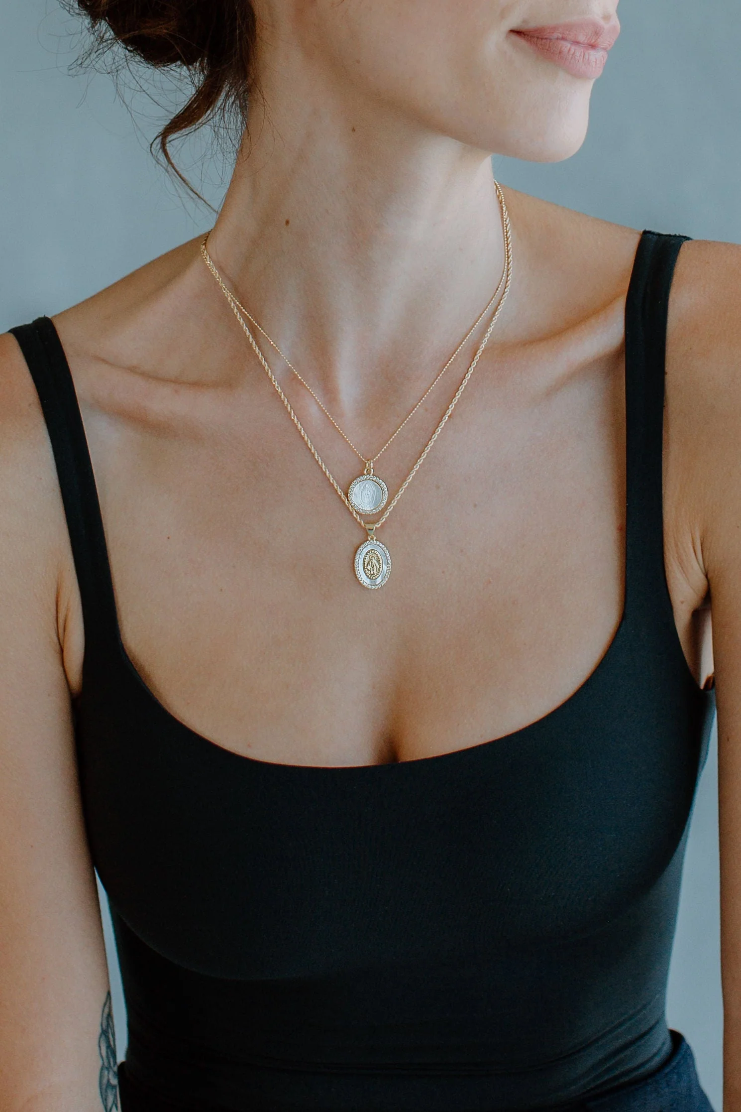 Holy Mother Mary Necklace - Image 4