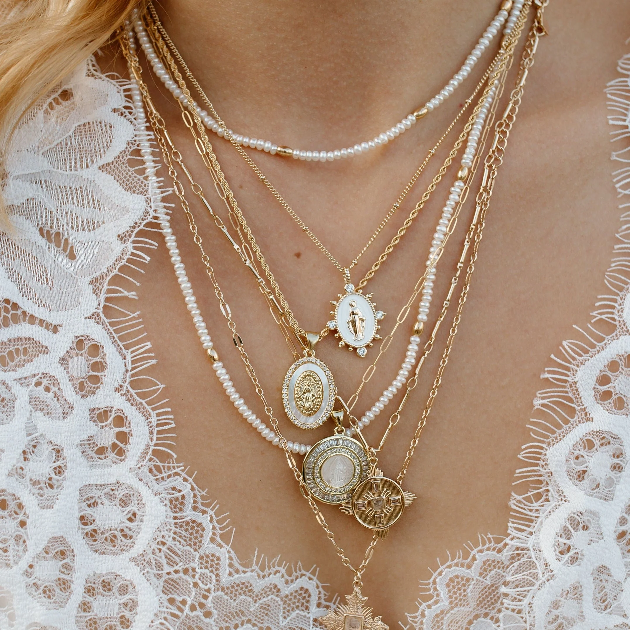 Holy Mother Mary Necklace - Image 5
