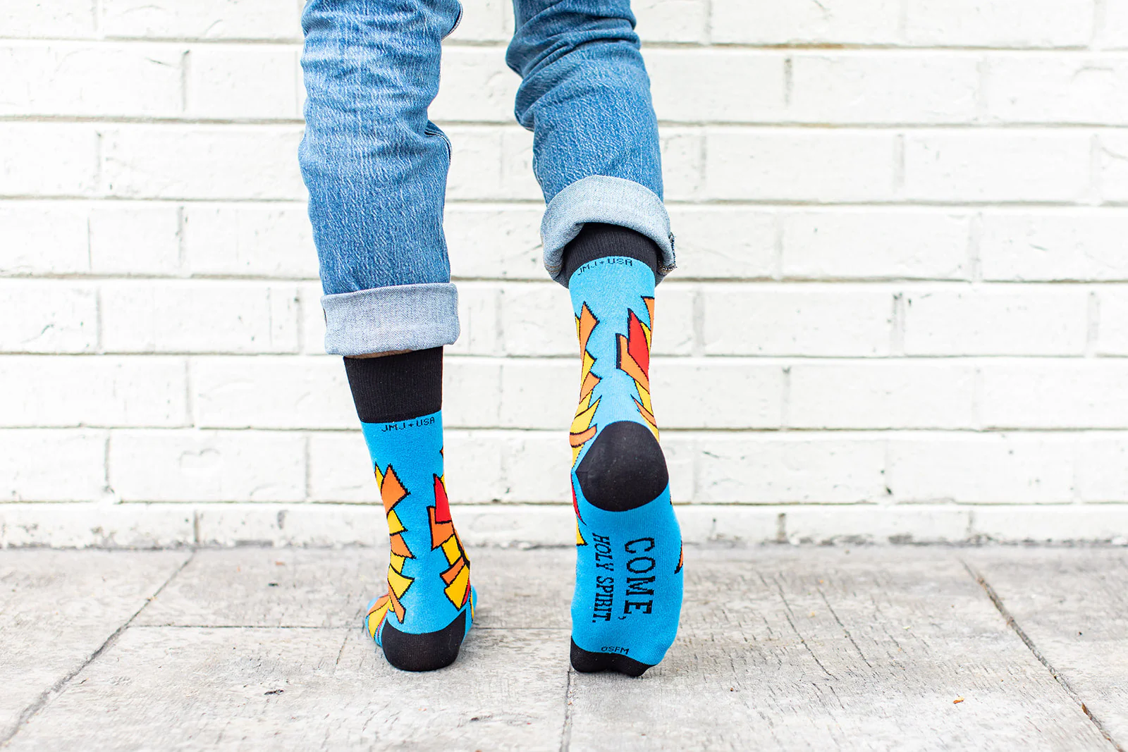 Holy Spirit Adult Socks - Image 4
