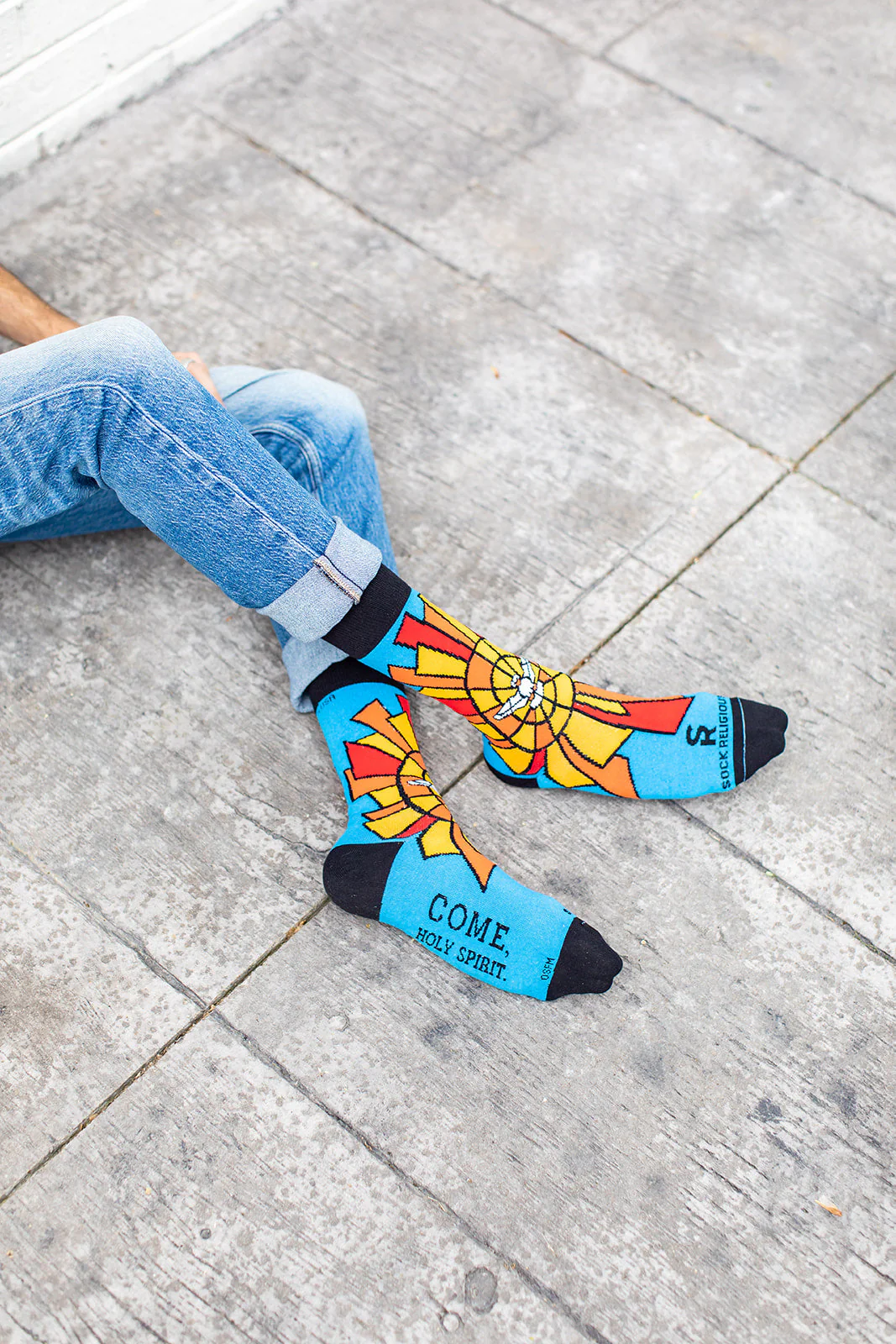 Holy Spirit Adult Socks - Image 6