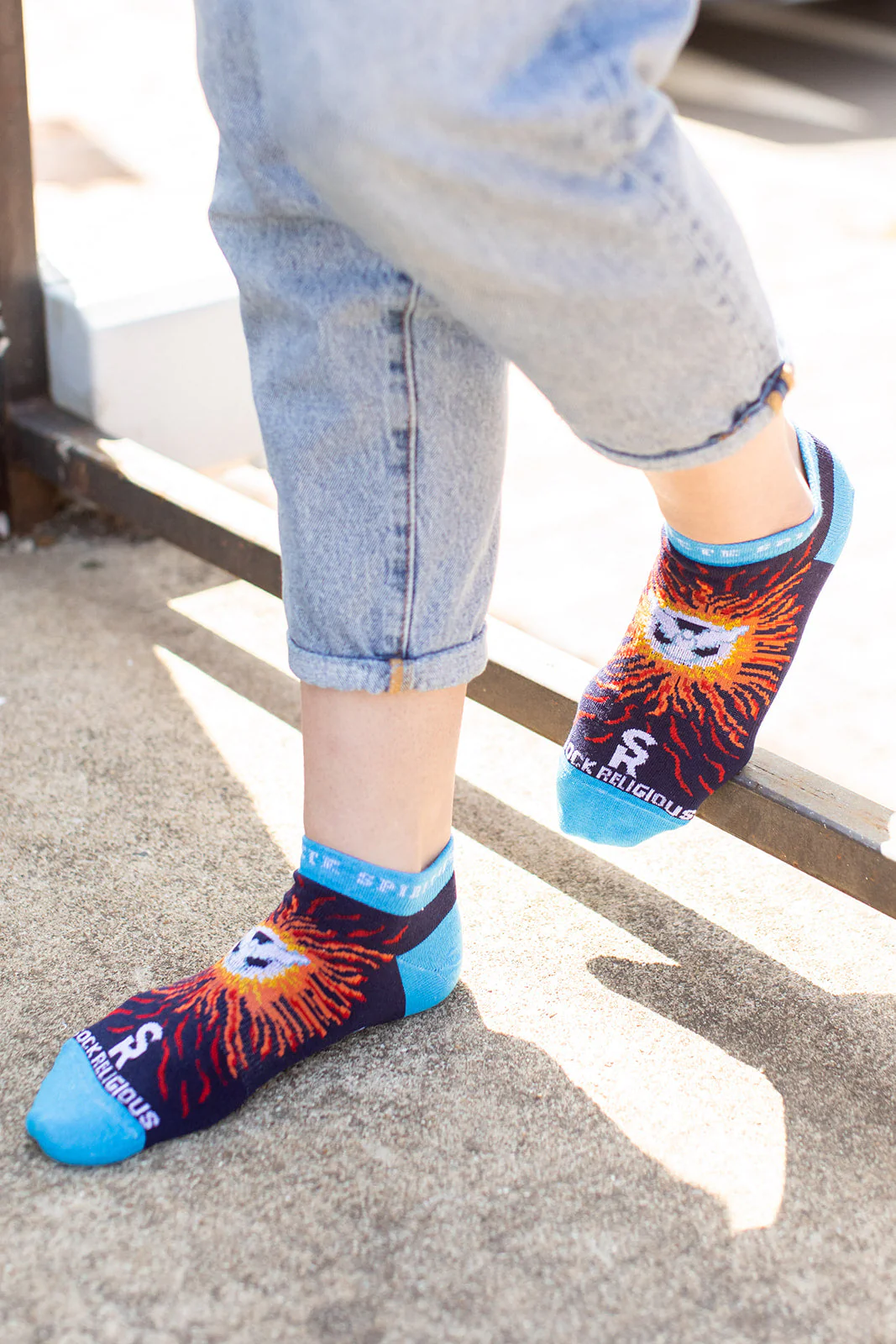 Holy Spirit No Show Socks - Image 3