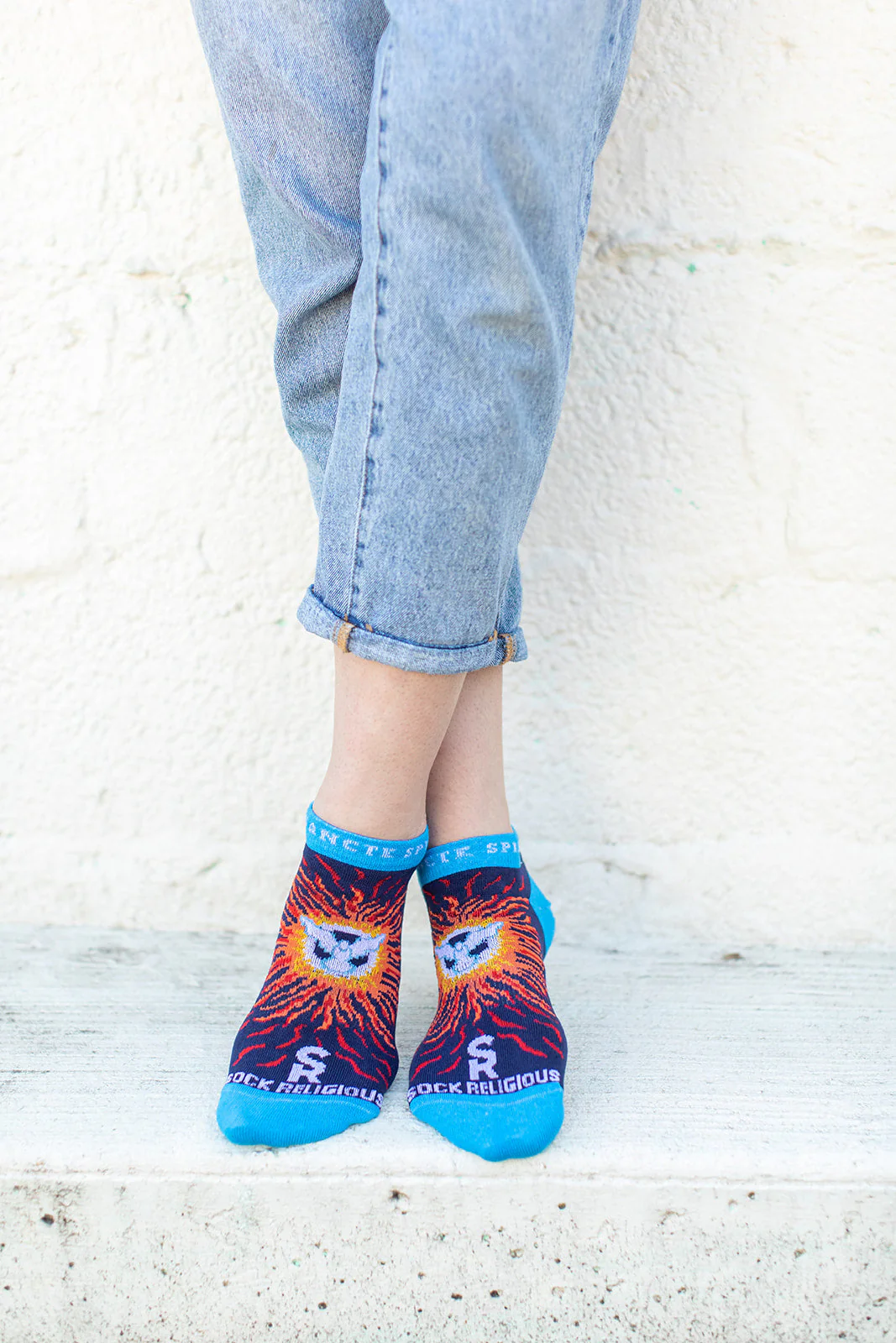 Holy Spirit No Show Socks - Image 4