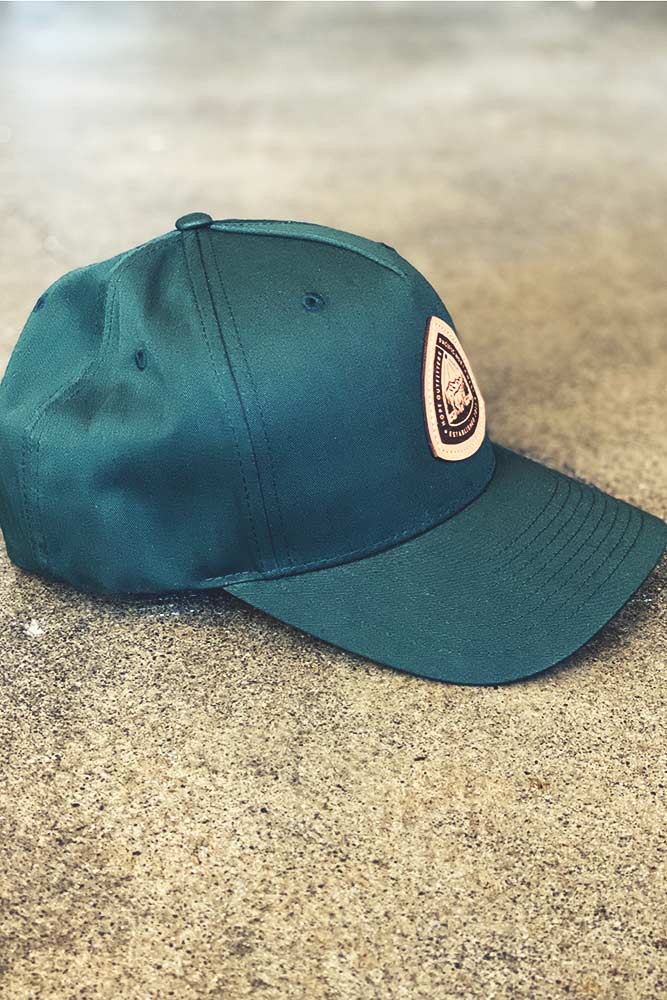 Hope Outfitters Leather Patch Hat - Image 4