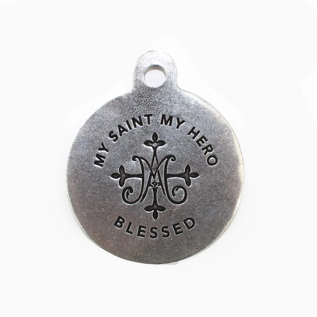 House Blessing Medallion - Saint Benedict Medal Round - Image 2