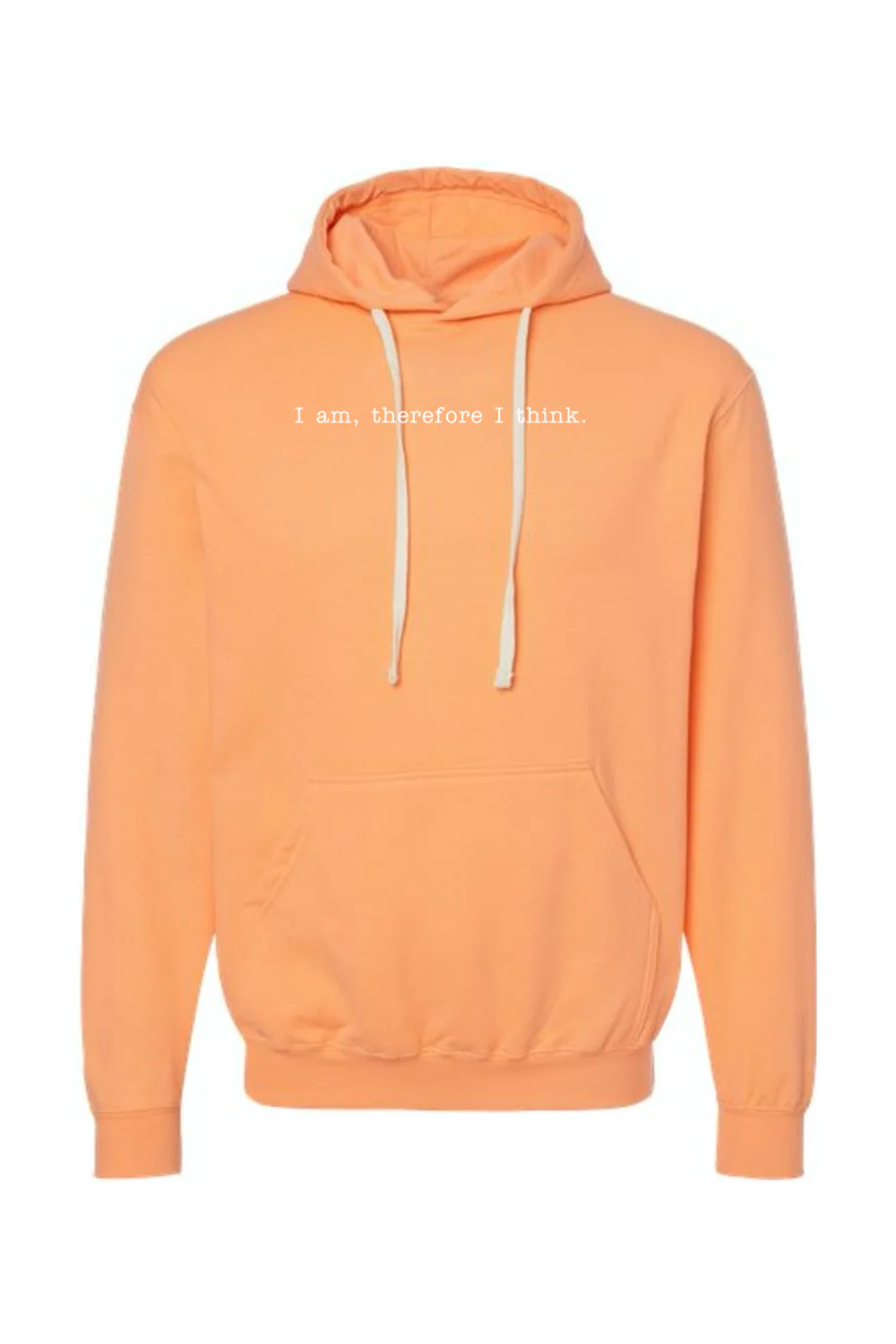 I am, Therefore I Think - Realism Philosophy Hoodie Sweatshirt - Image 2