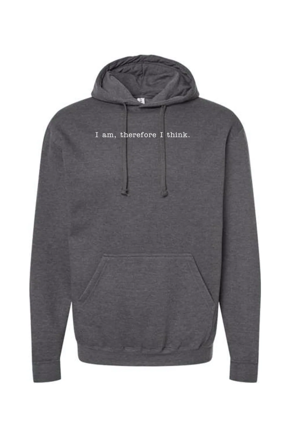 I am, Therefore I Think - Realism Philosophy Hoodie Sweatshirt - Image 4