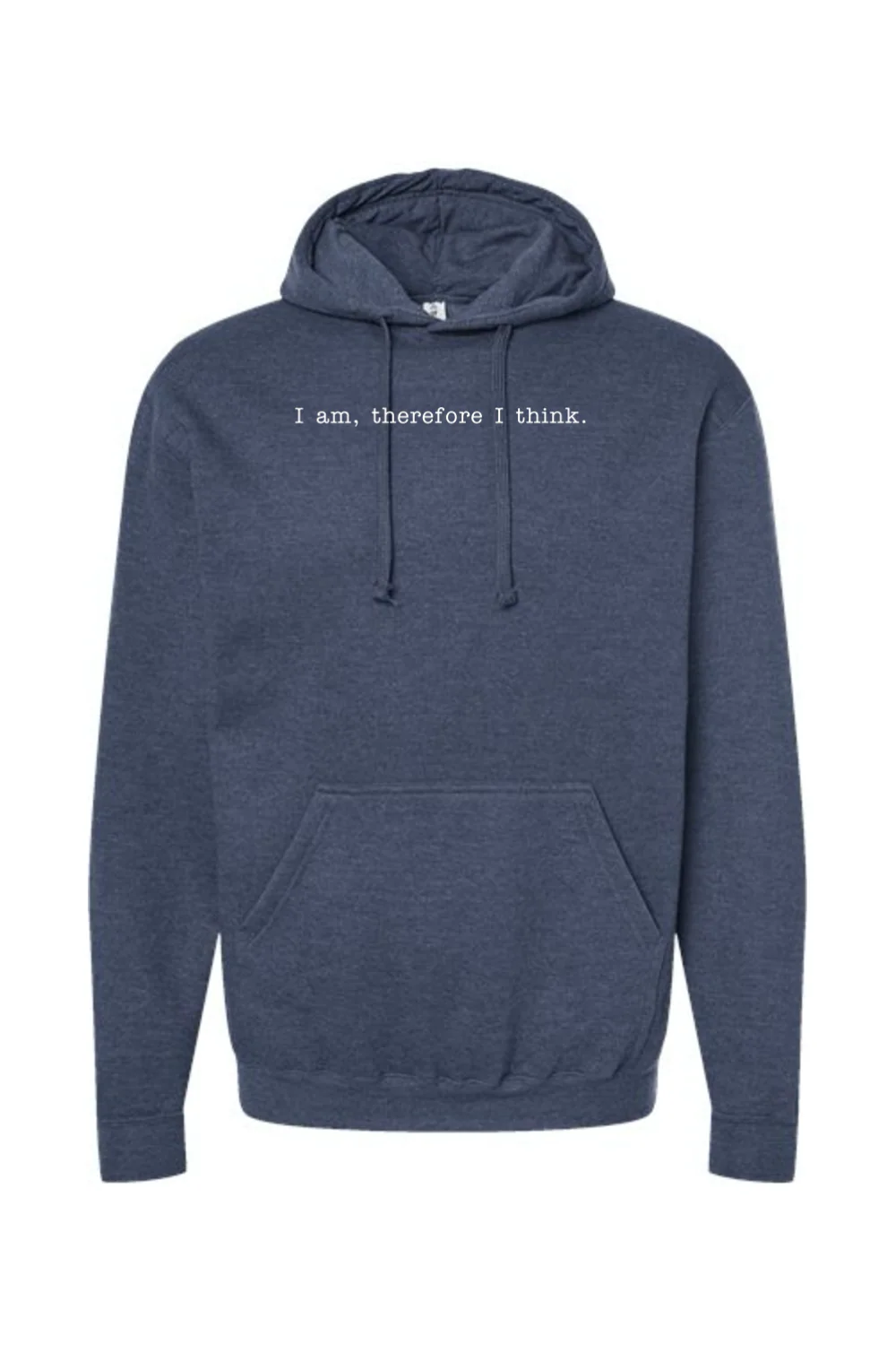 I am, Therefore I Think - Realism Philosophy Hoodie Sweatshirt - Image 5