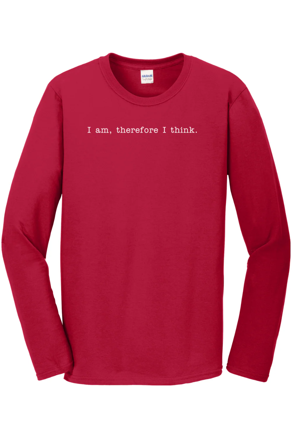 I am, Therefore I Think - Realism Philosophy Long Sleeve - Image 2
