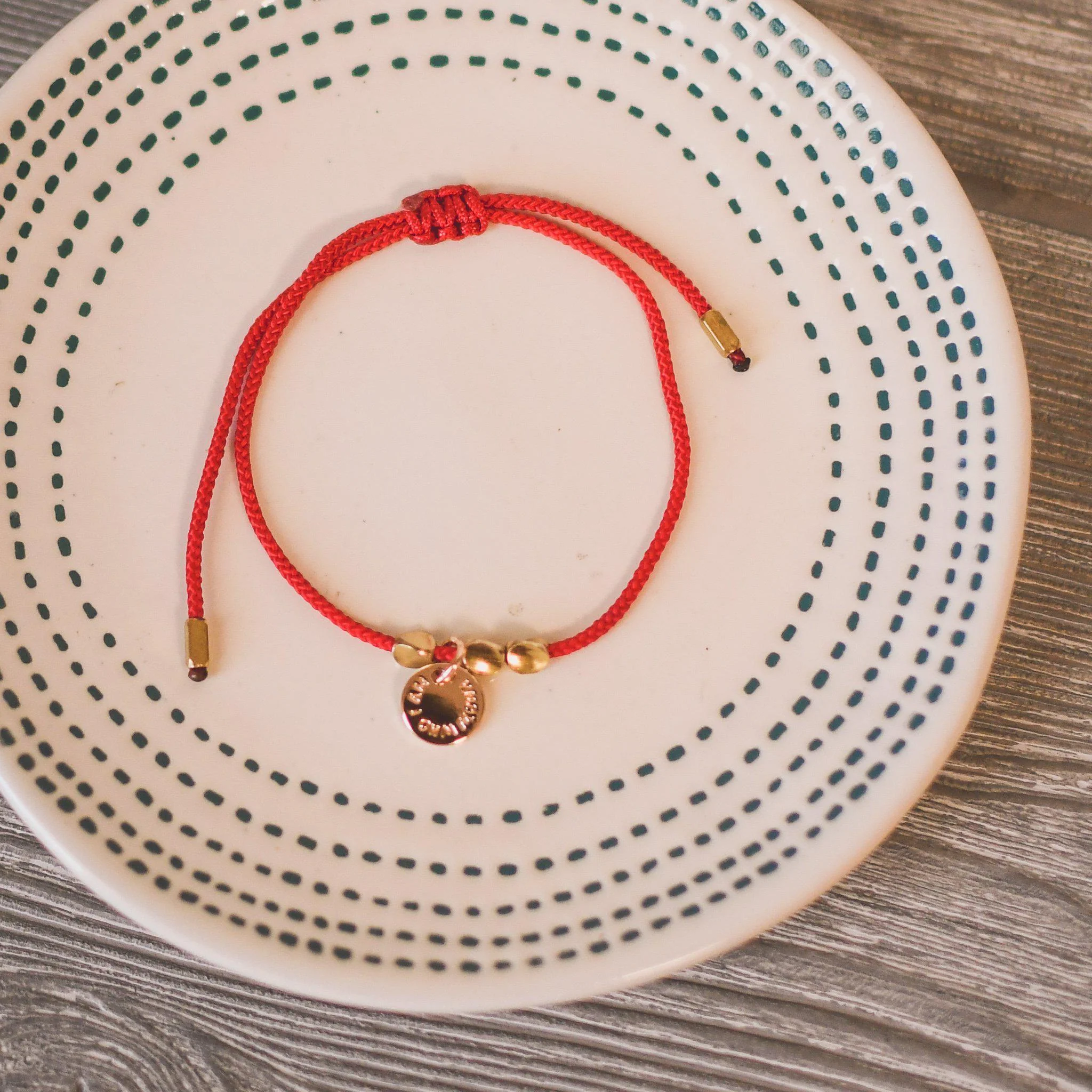 I Know Who I Am Cord Bracelet - Image 4