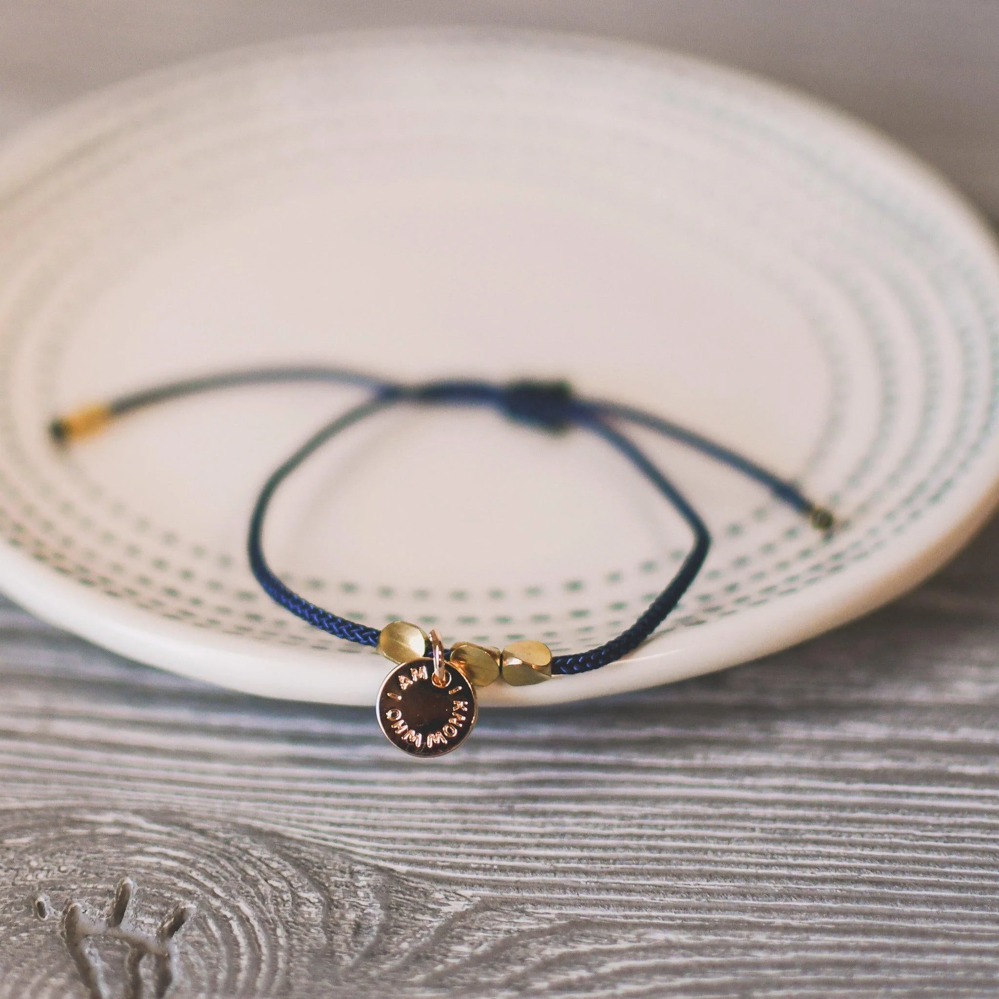 I Know Who I Am Cord Bracelet - Image 9