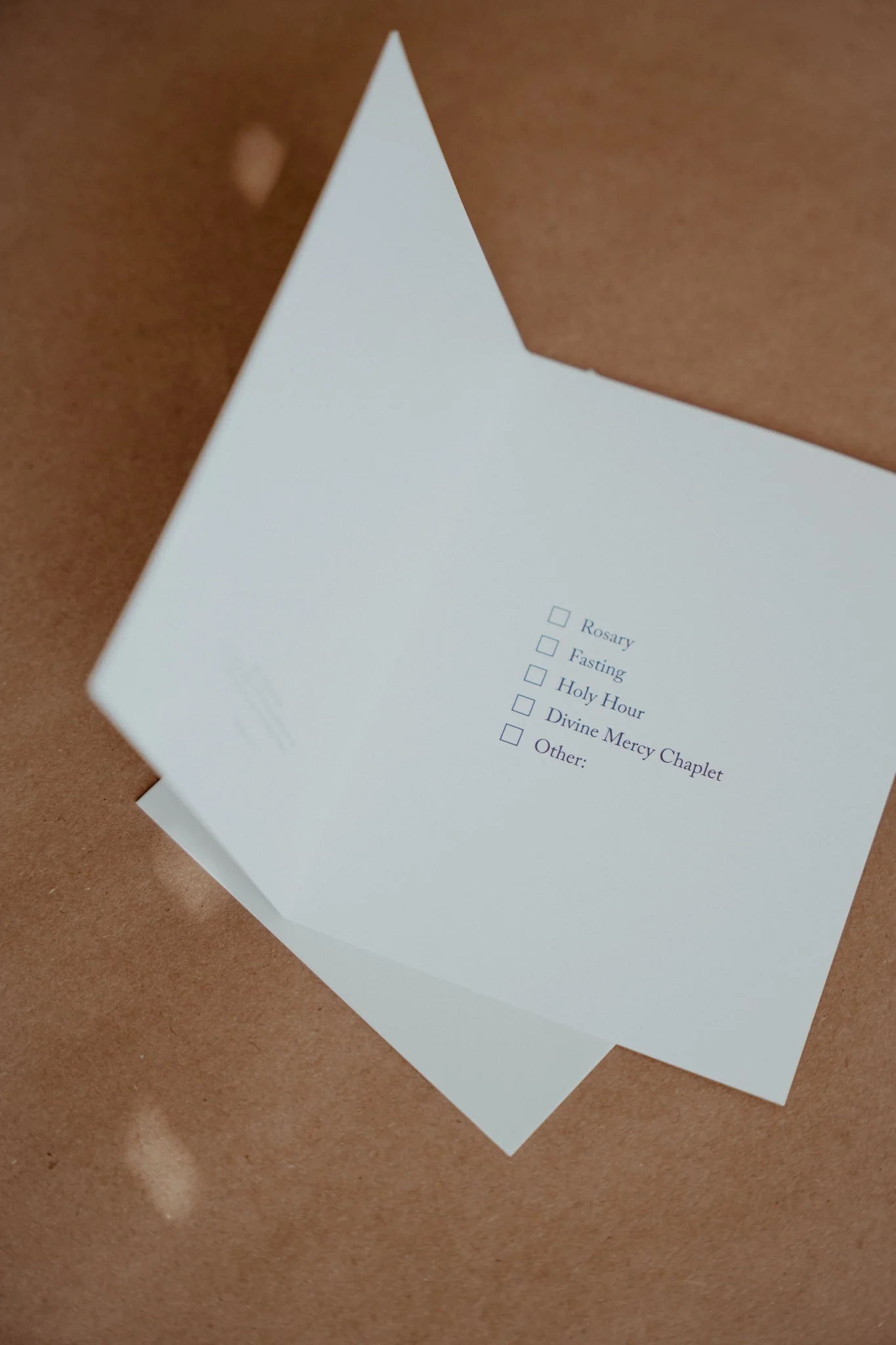 "I'm Praying With You" Greeting Cards // 5-Pack - Image 4