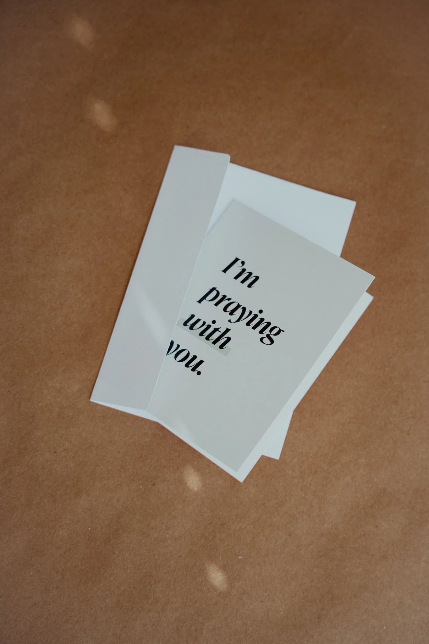 "I'm Praying With You" Greeting Cards // 5-Pack - Image 5