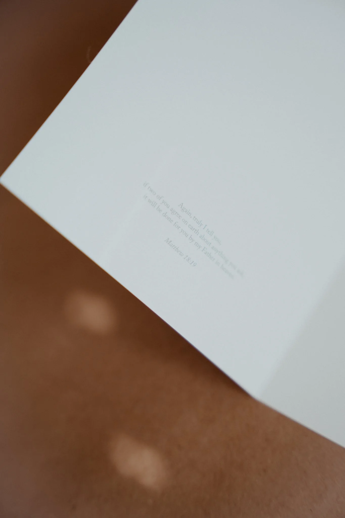 "I'm Praying With You" Greeting Cards // 5-Pack - Image 6