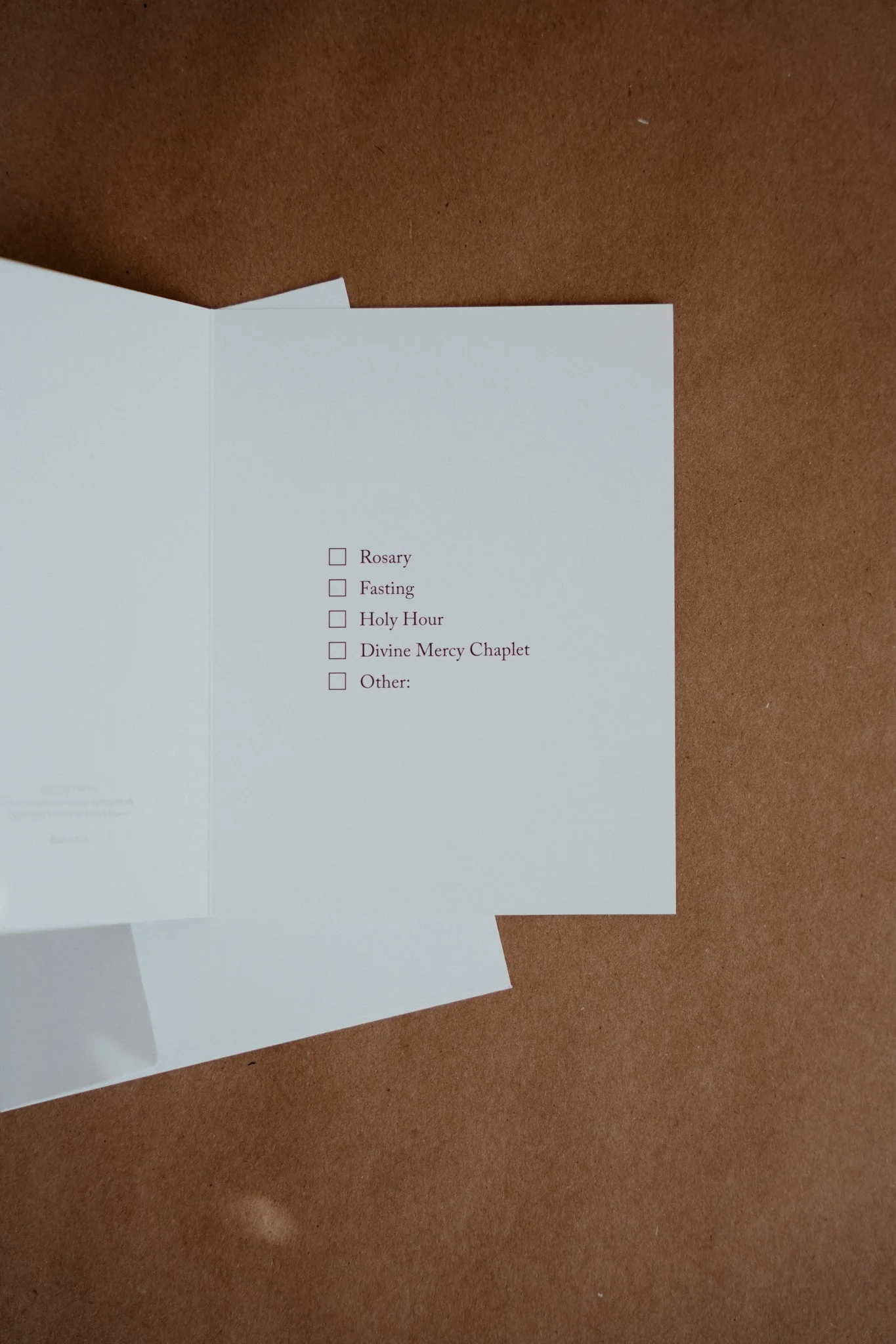 "I'm Praying With You" Greeting Cards // 5-Pack - Image 7