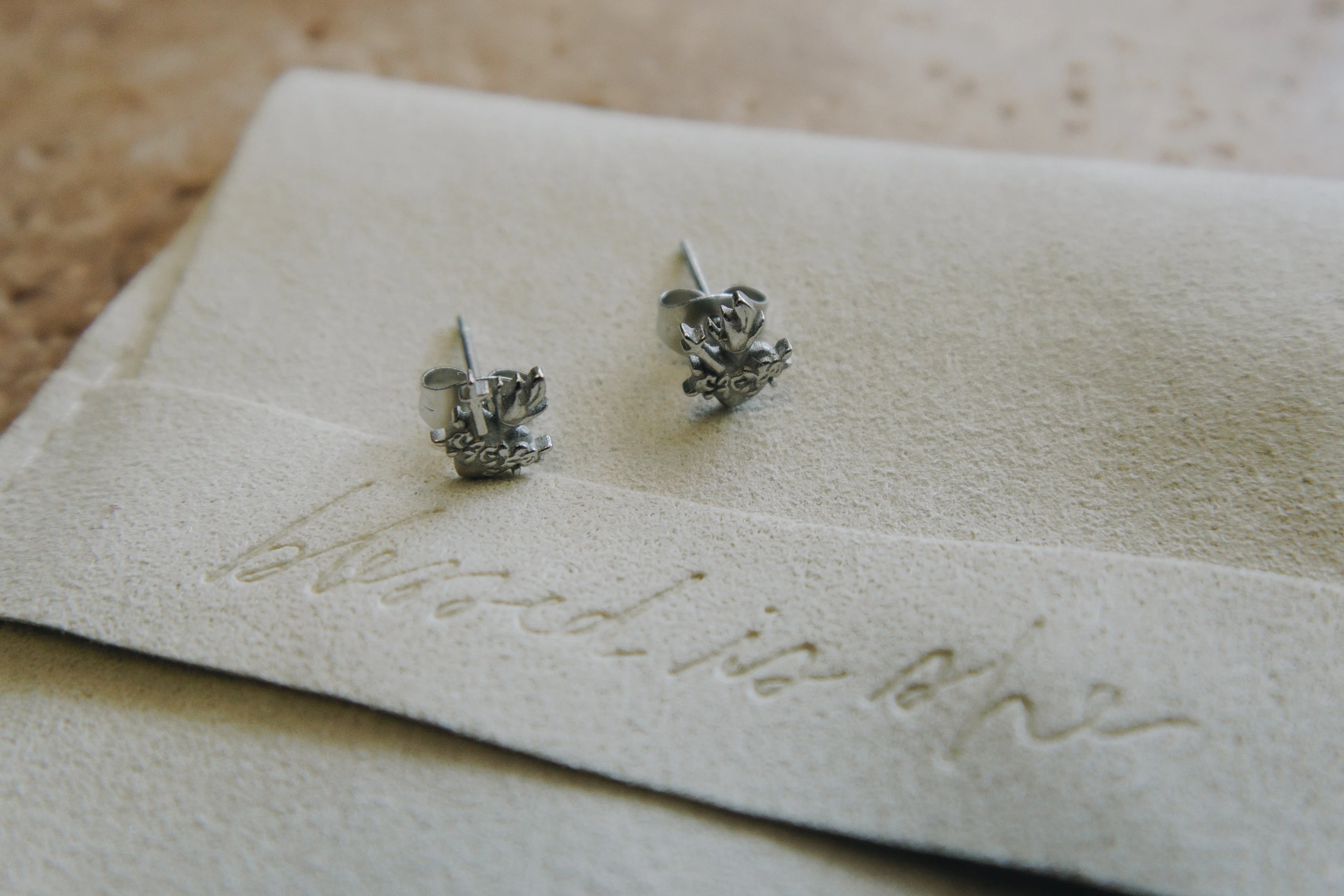 Immaculate Heart of Mary Stud Earrings - Image 5