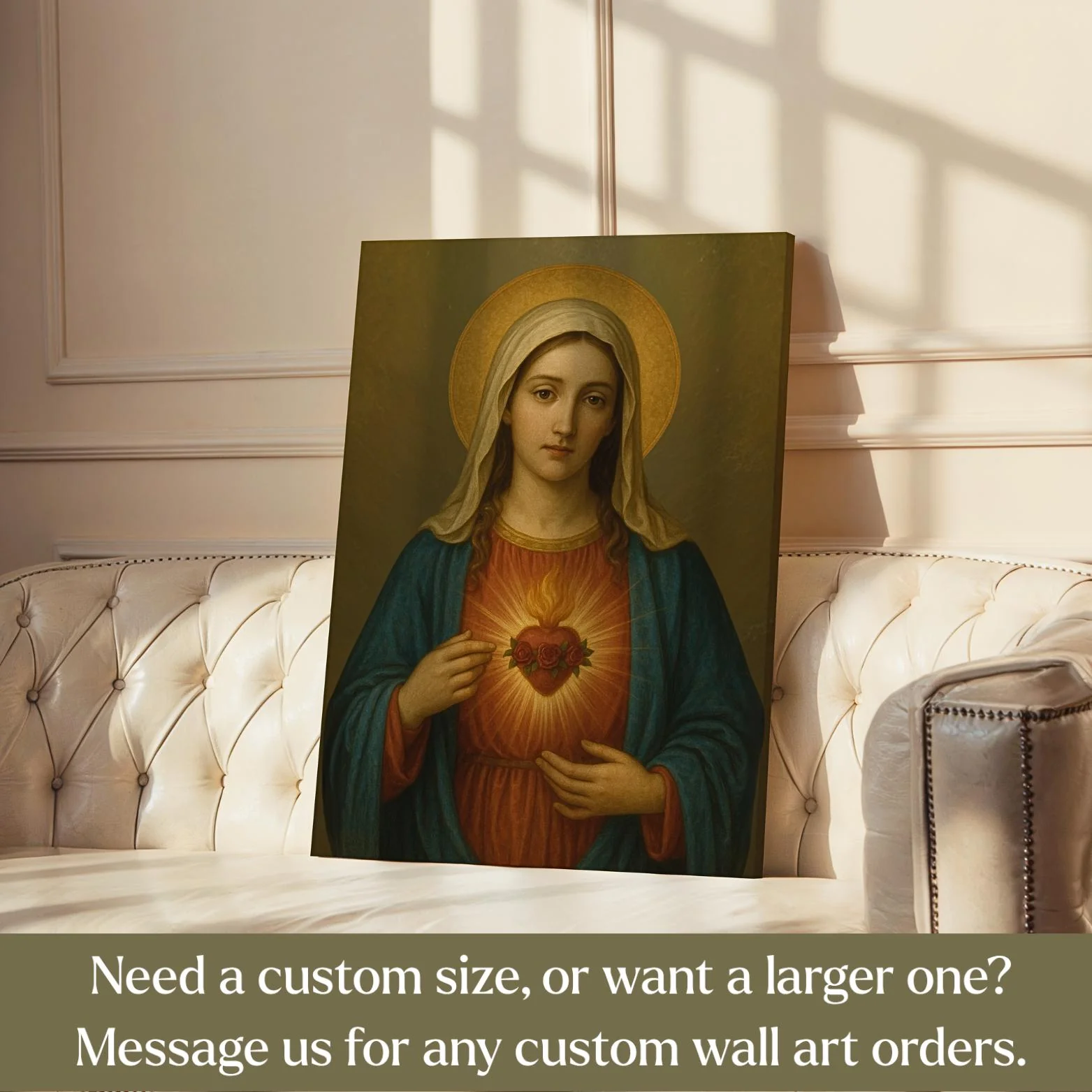 Immaculate Heart of Mary Wall Art Print - Image 8