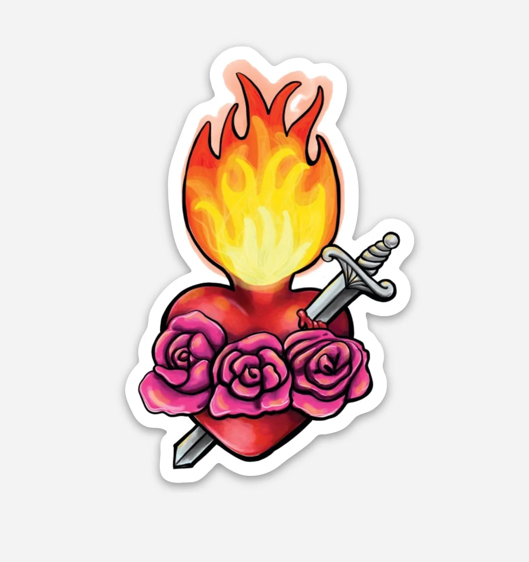 Immaculate Heart Sticker Decal - Image 2