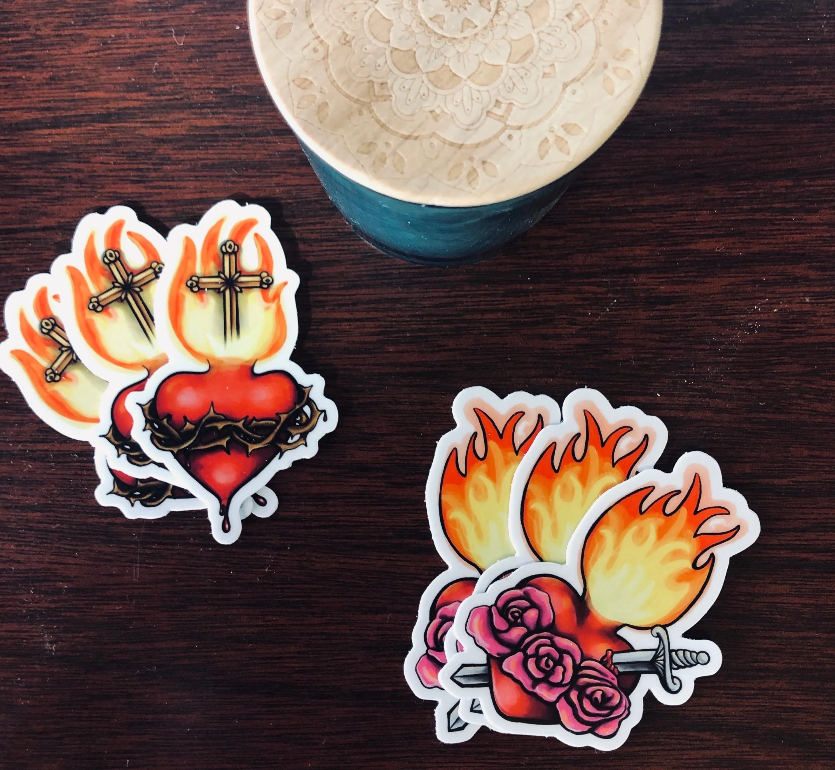 Immaculate Heart Sticker Decal - Image 3