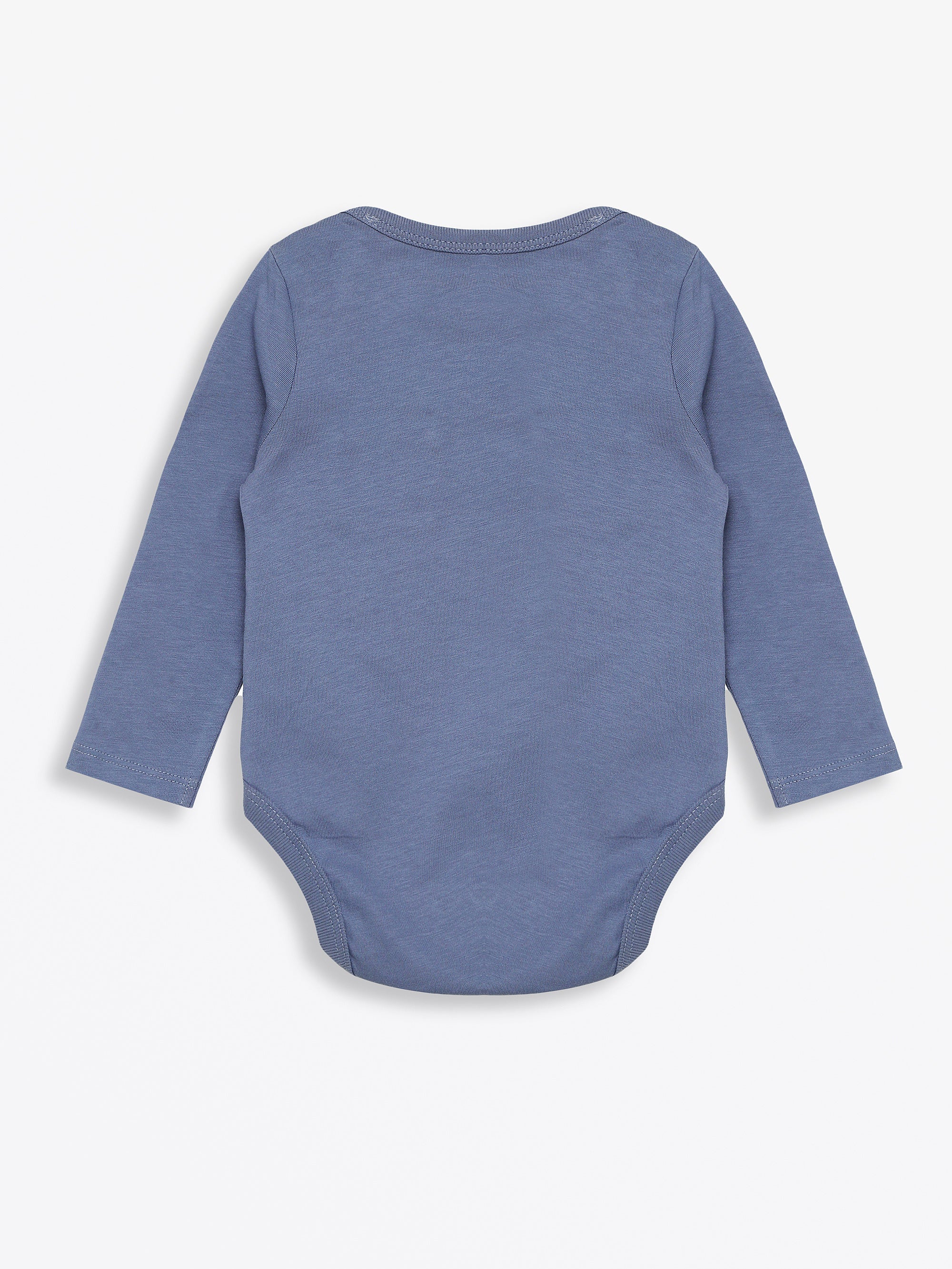 Infinity Prayer Pocket Long Sleeve Bodysuit Cotton - Image 3