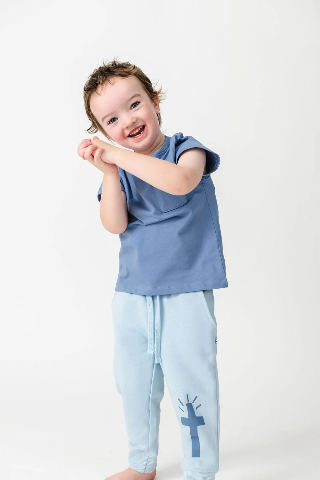 Infinity Prayer Pocket Short Sleeve T-Shirt Cotton - Image 3