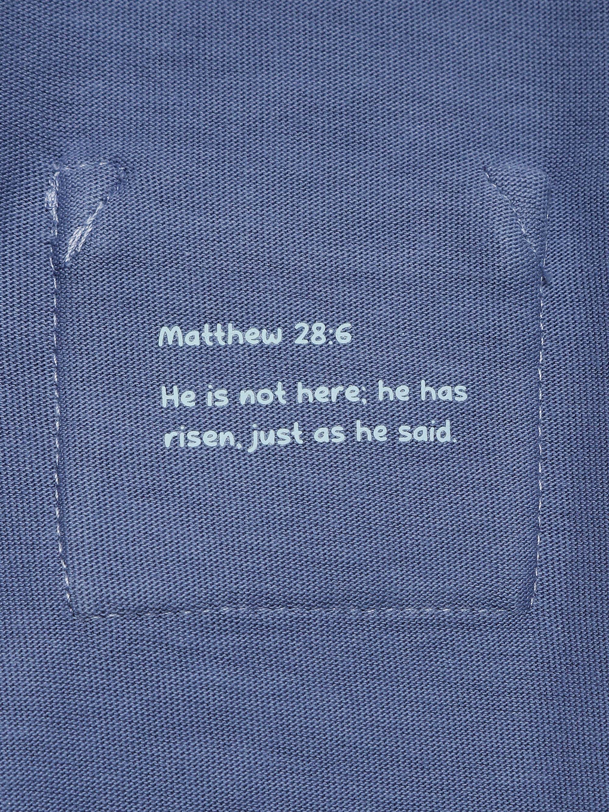 Infinity Prayer Pocket Short Sleeve T-Shirt Cotton - Image 8