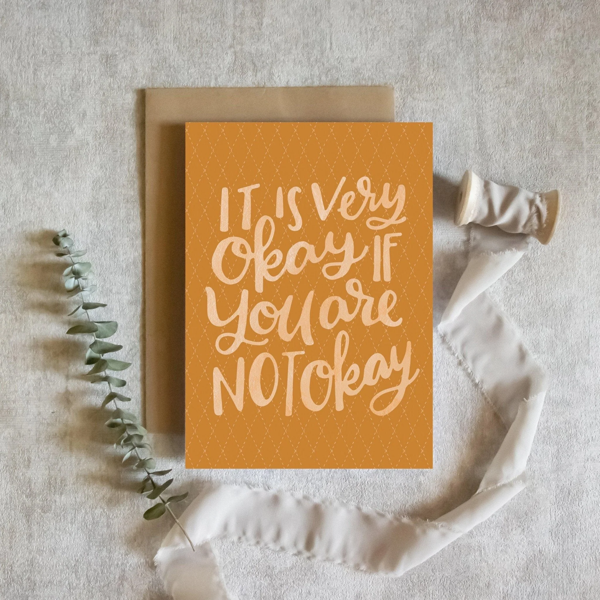 It is Very Okay if You Are Not Okay Card - Image 3