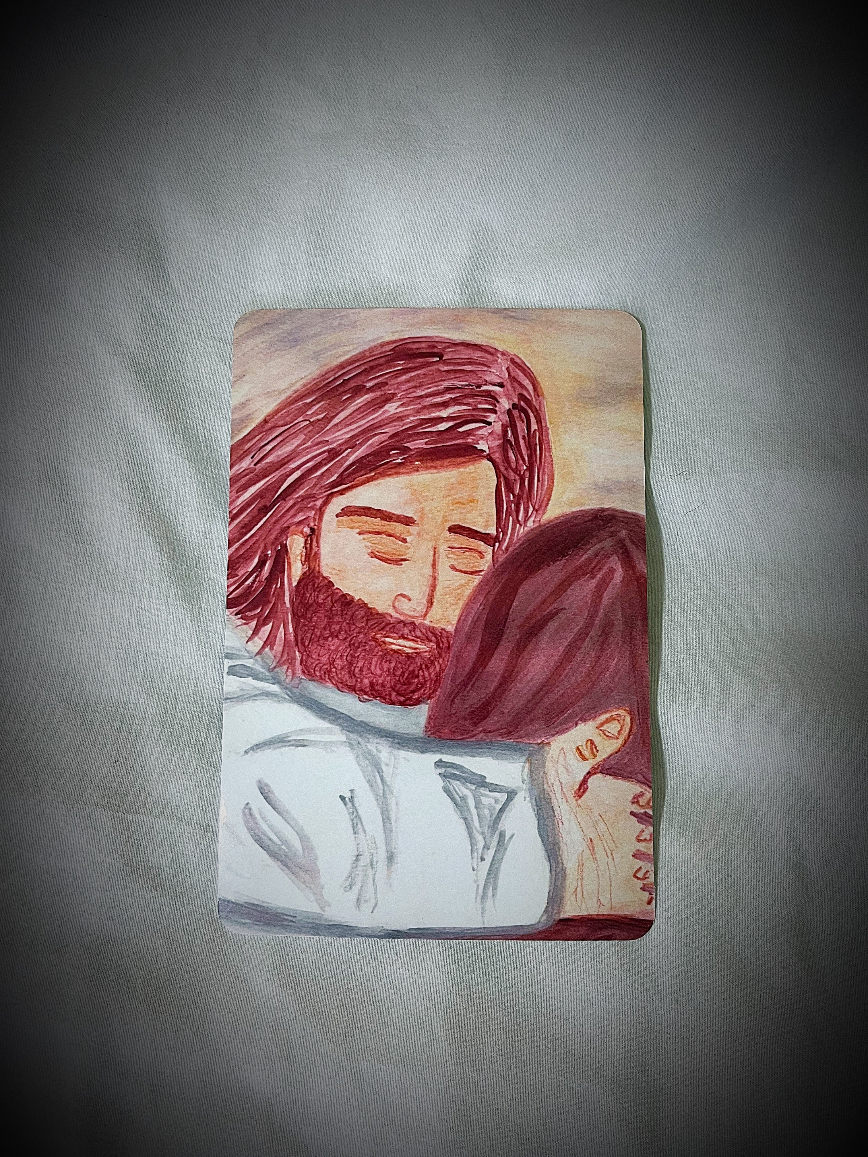 Jesus and His Love prayer card - Image 3