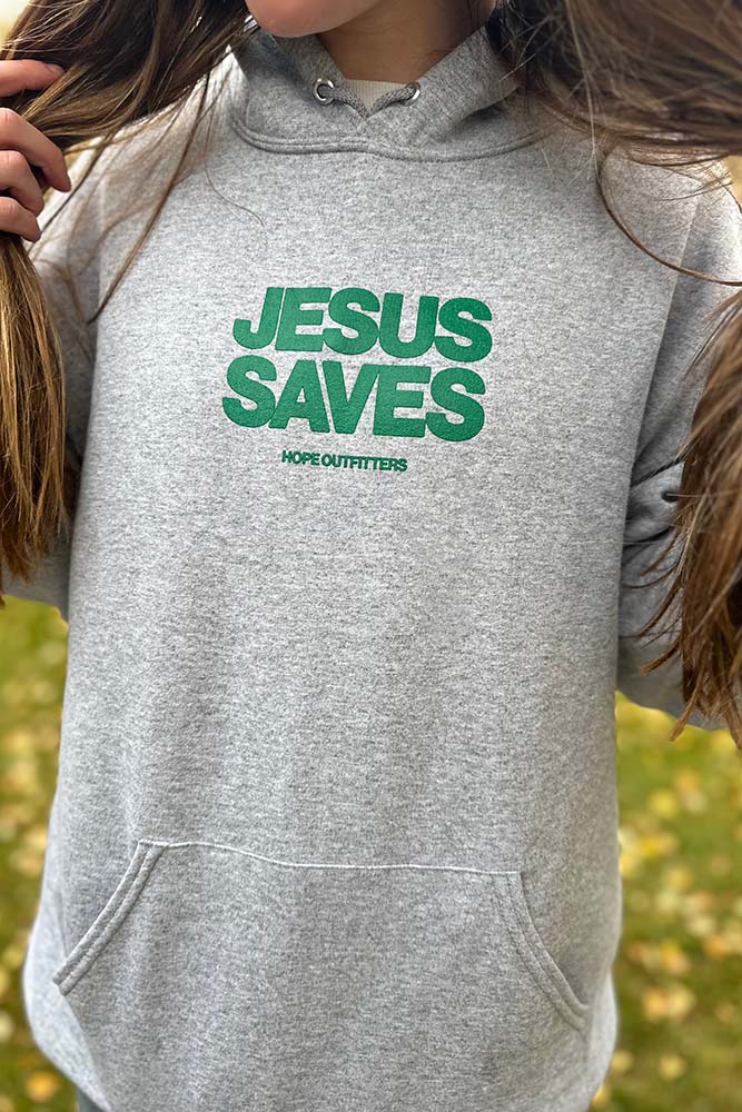 Jesus Saves Hoodie - Image 4