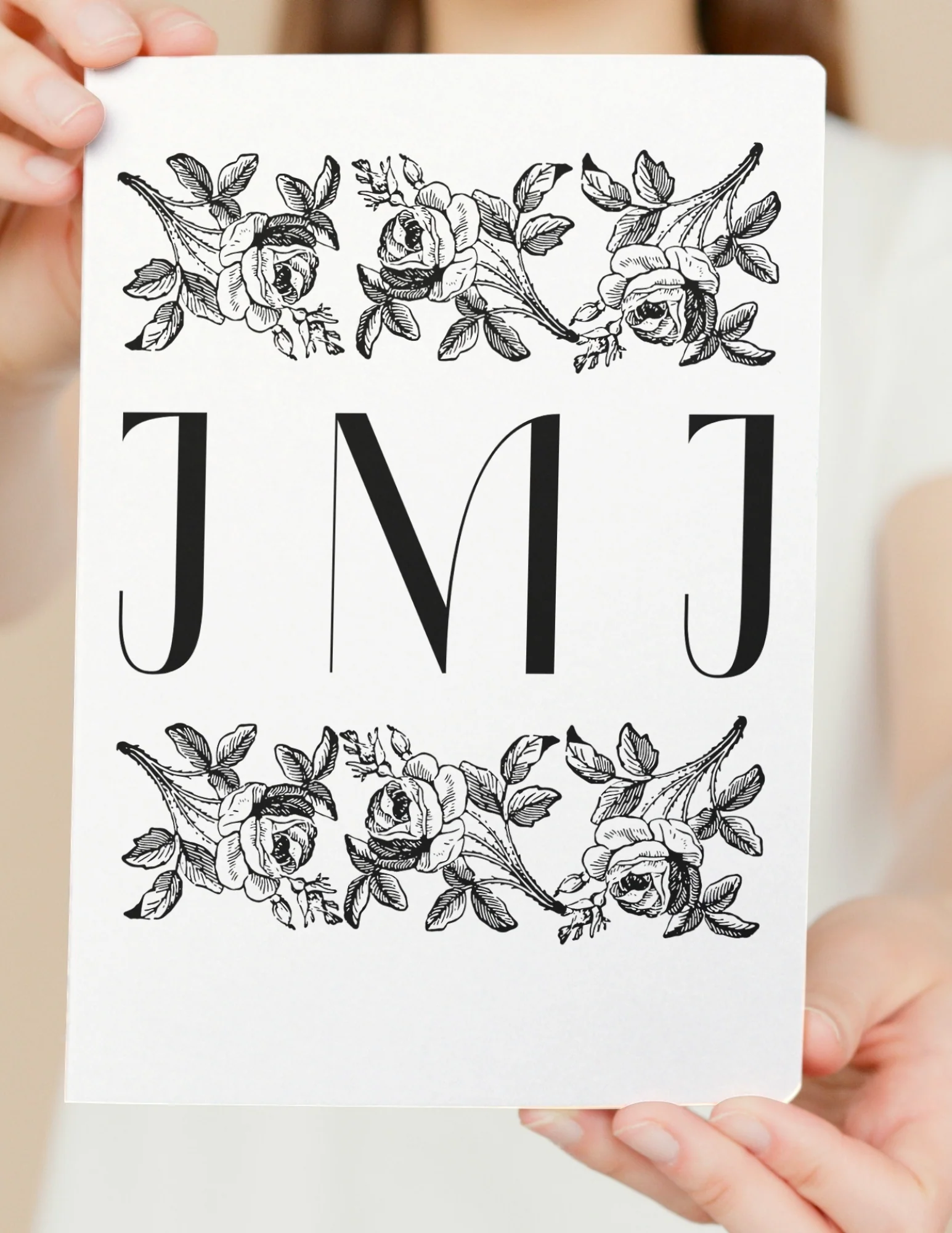 JMJ Physical Print - Catholic Wall Art - Image 3