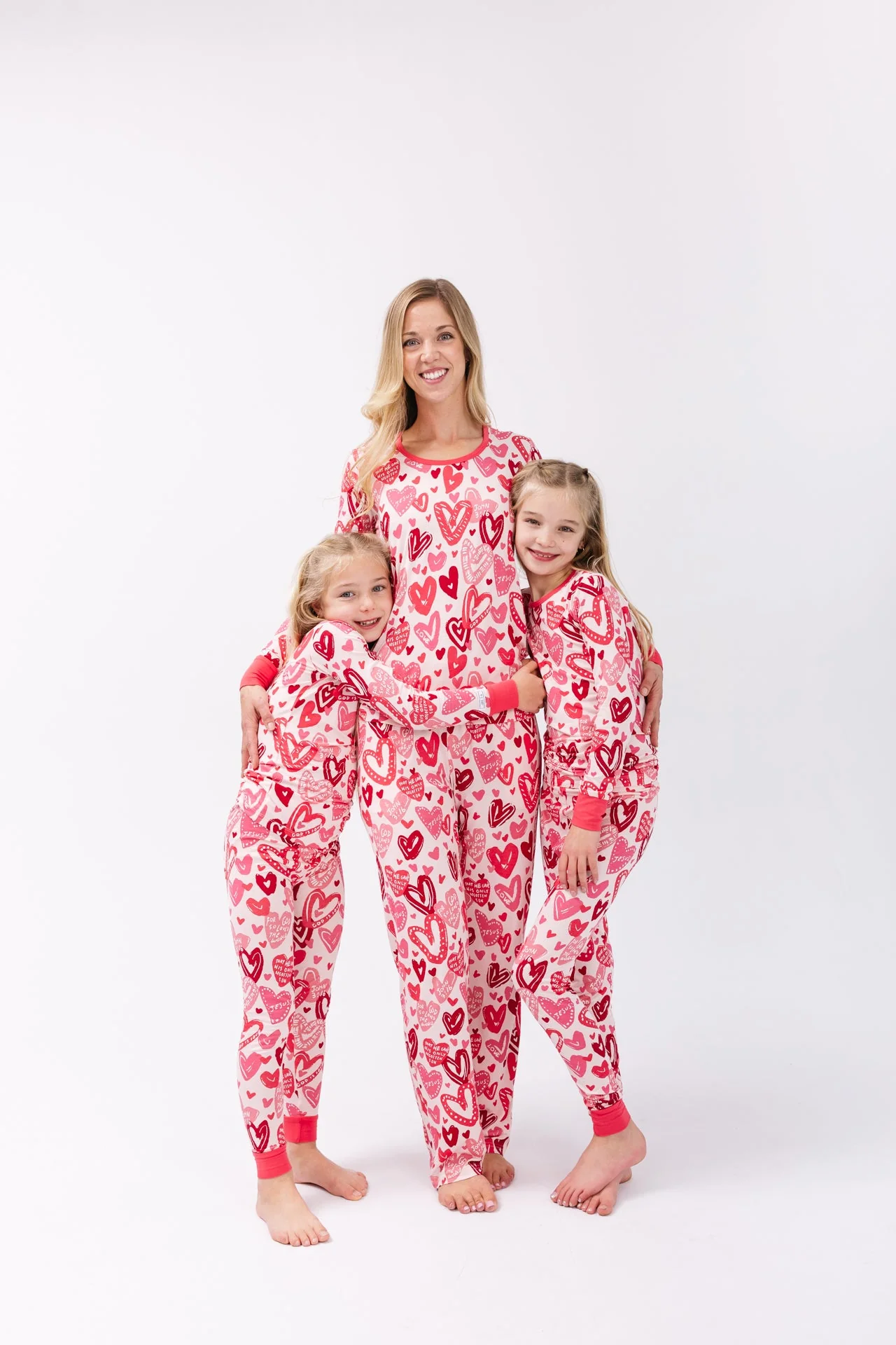 John 3:16 Pink Long Sleeve Set Bamboo - Image 3