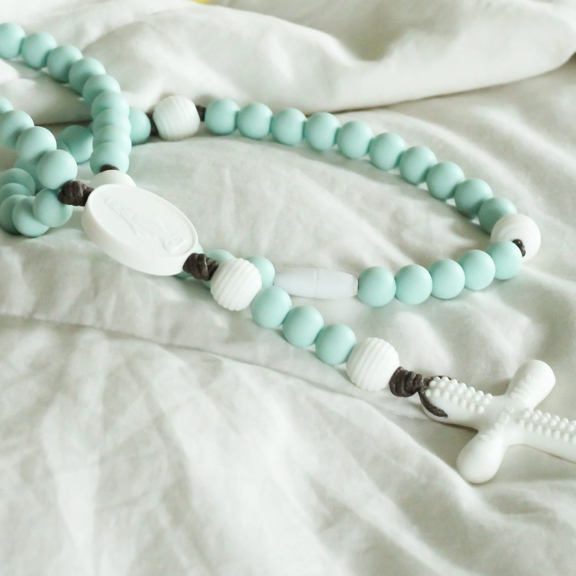 John the Baptist Silicone Rosary | Chews Life Rosary - Image 3