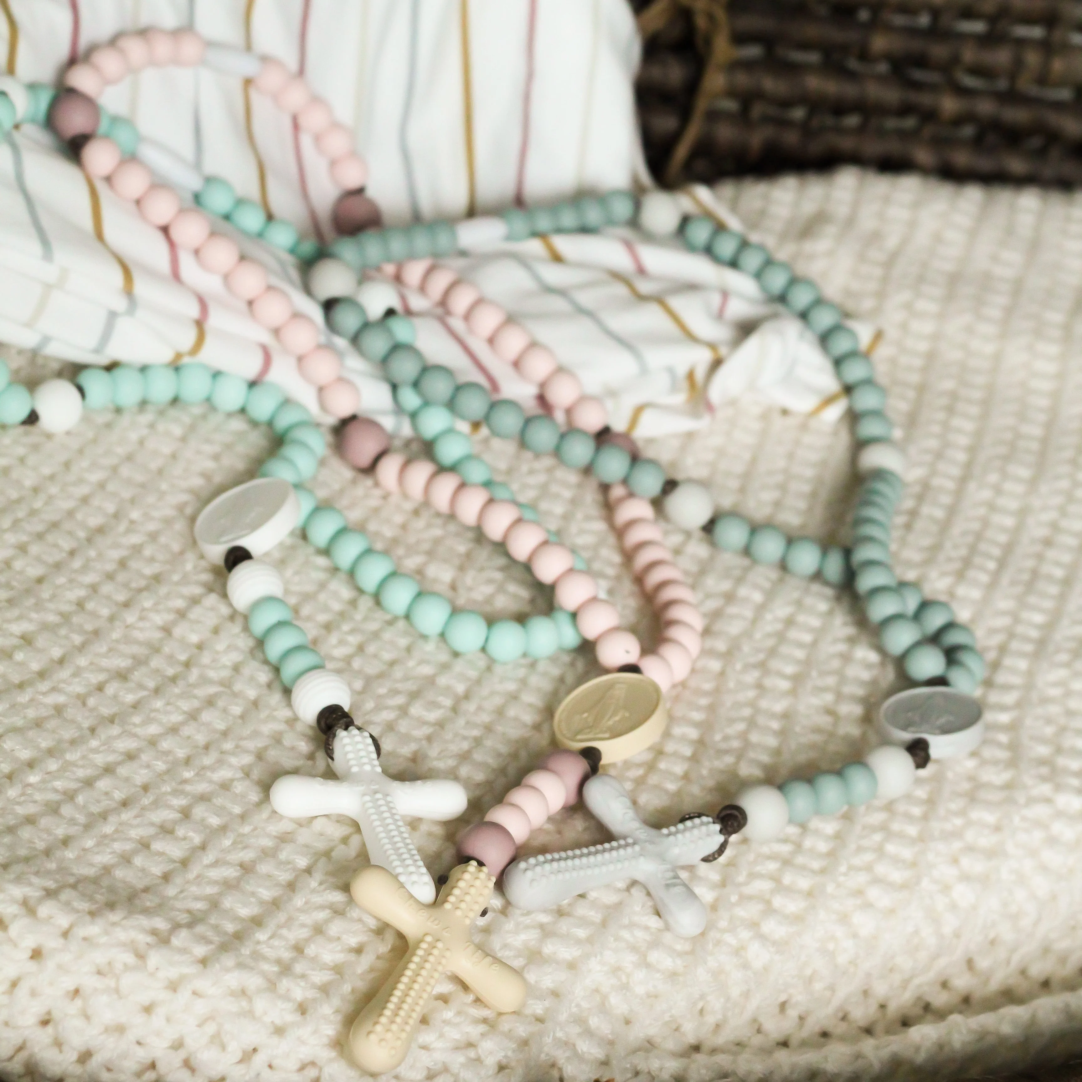 John the Baptist Silicone Rosary | Chews Life Rosary - Image 4