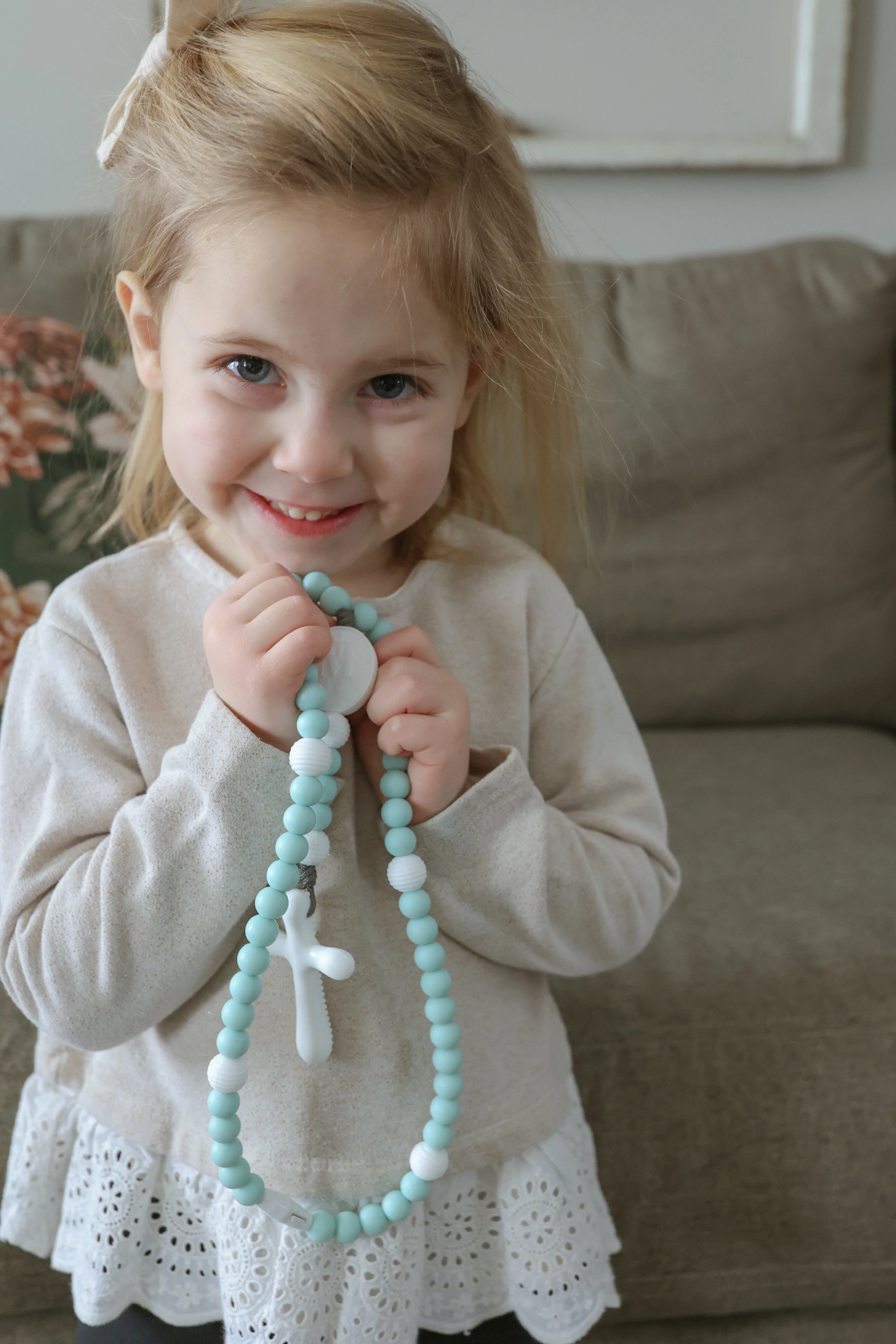 John the Baptist Silicone Rosary | Chews Life Rosary - Image 3