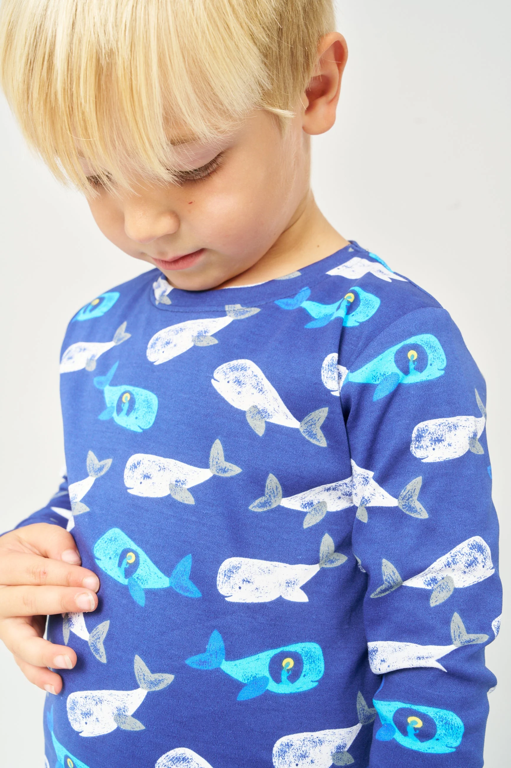 Jonah Blue PJ Long Sleeve Set Cotton - Image 4